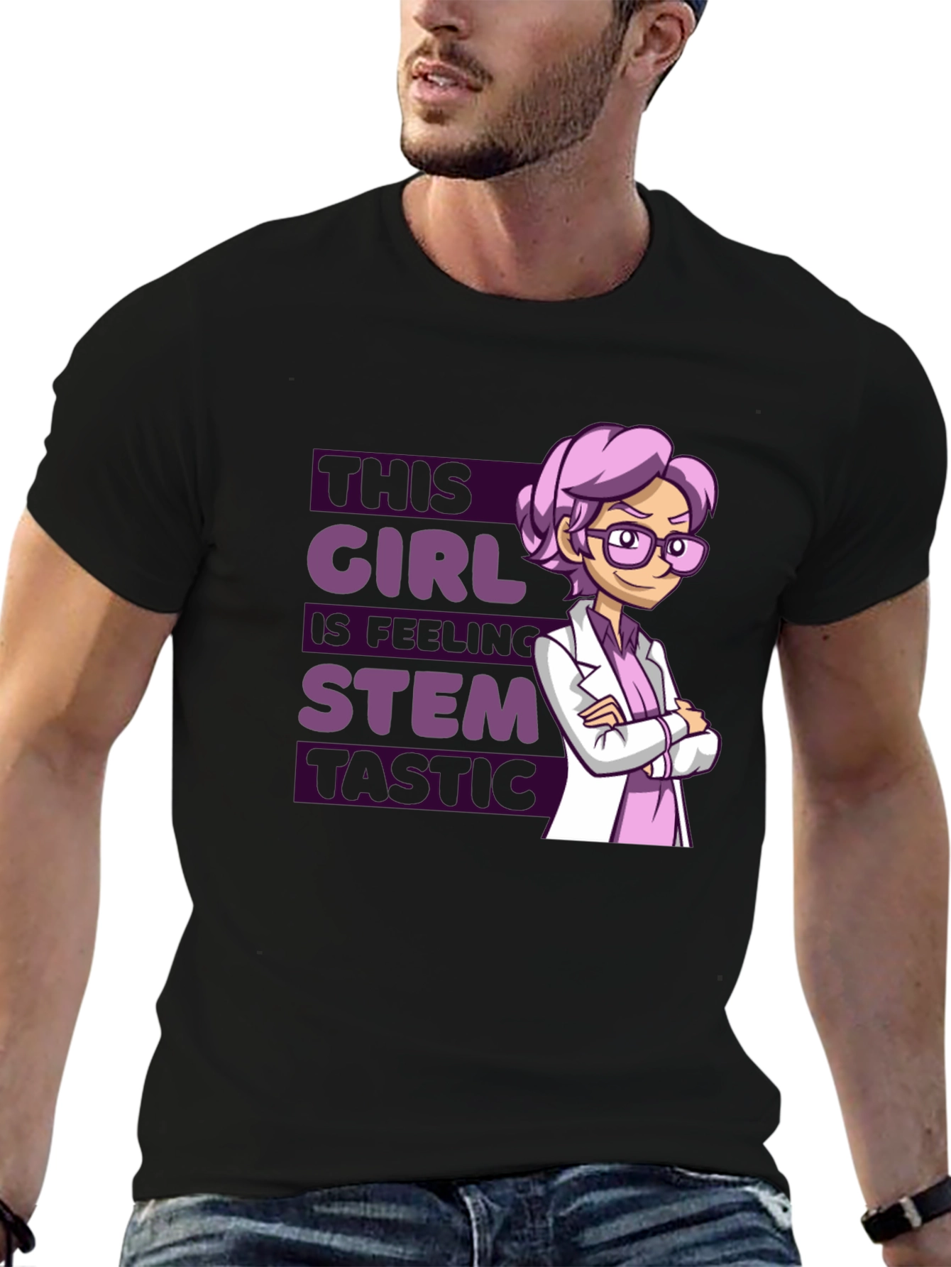 STEM Girl T-Shirt - Science Geek Fashion