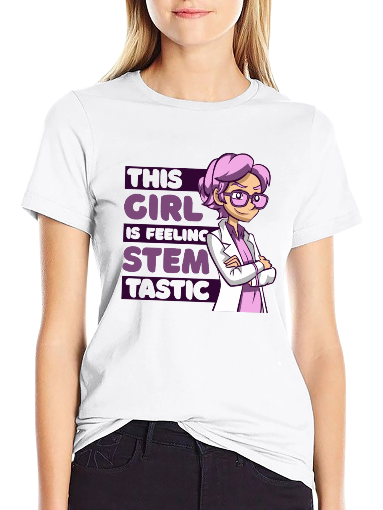 STEM Girl T-Shirt - Science Geek Fashion