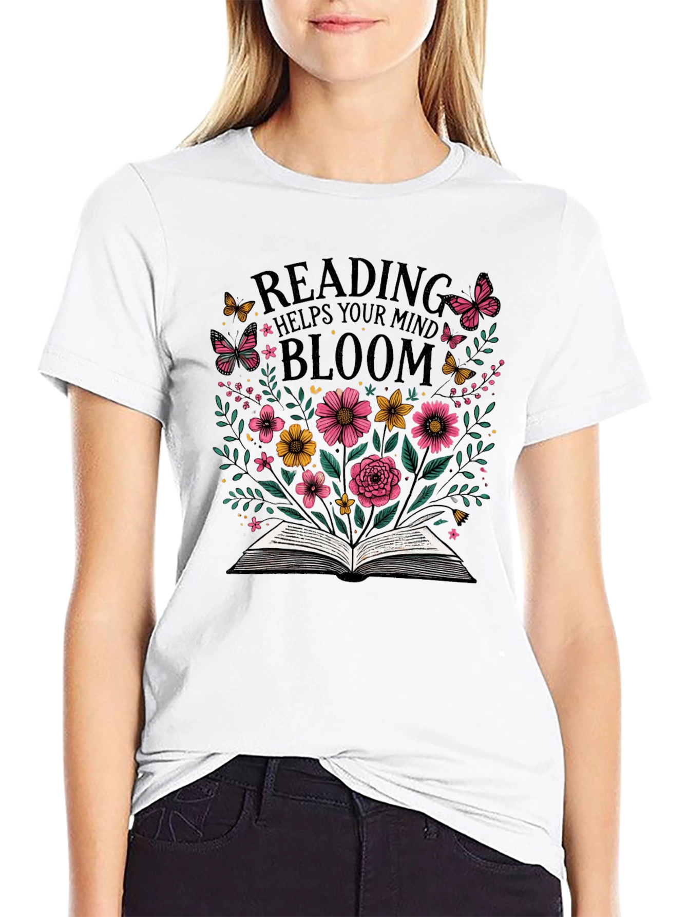 Reading Blooms T-Shirt