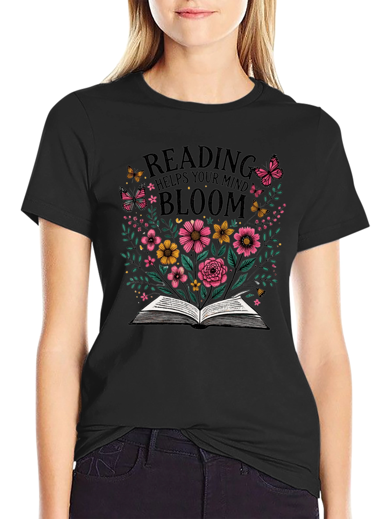 Reading Blooms T-Shirt