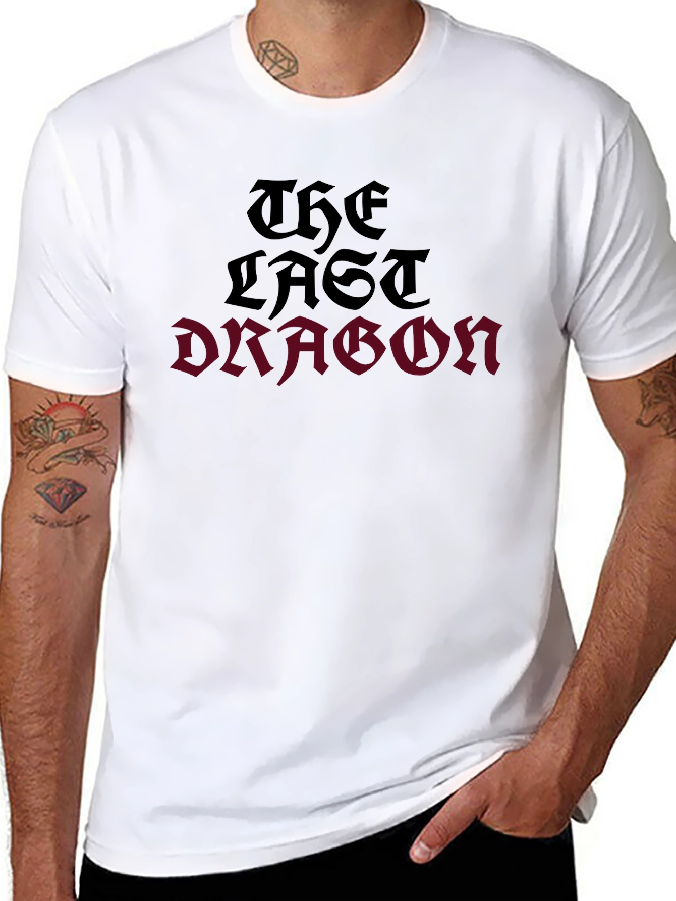 The Last Dragon Black Graphic Tee