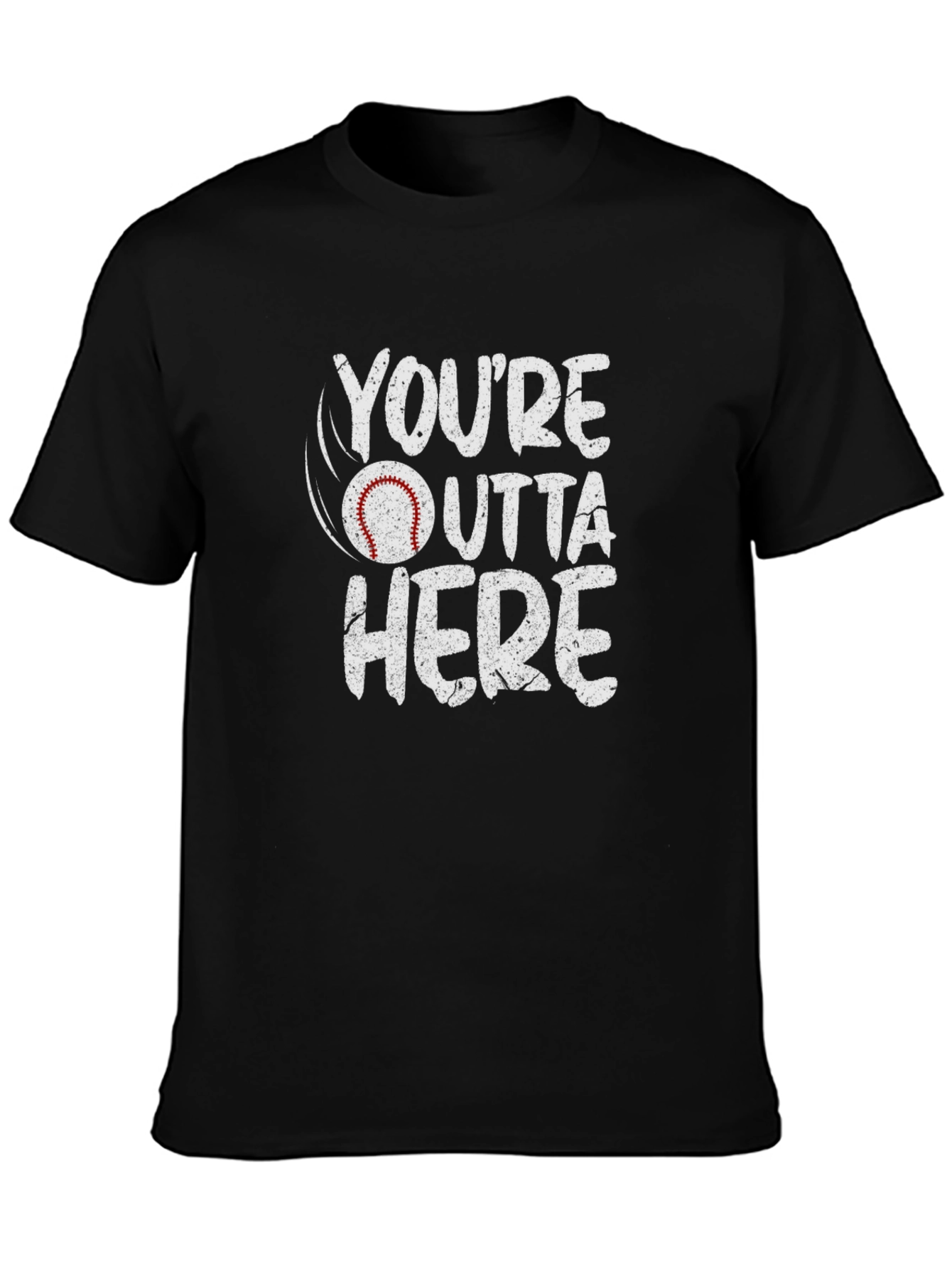 Youre Outta Here Baseball Graphic Tee