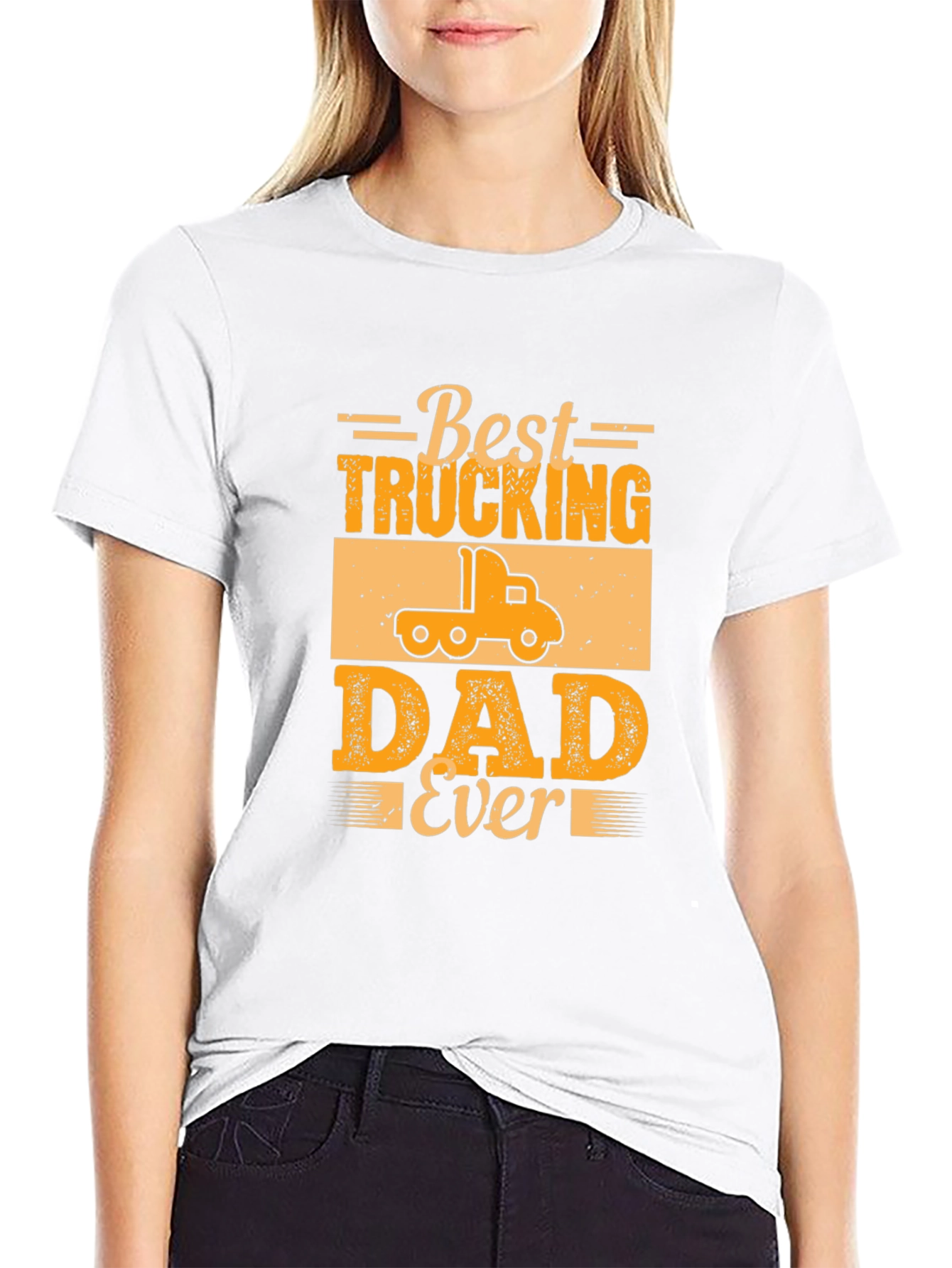Best Trucking Dad Ever T-Shirt