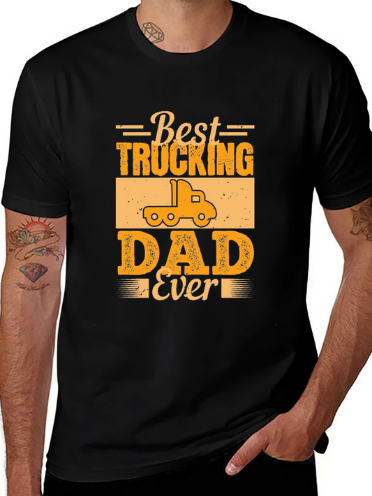 Best Trucking Dad Ever T-Shirt
