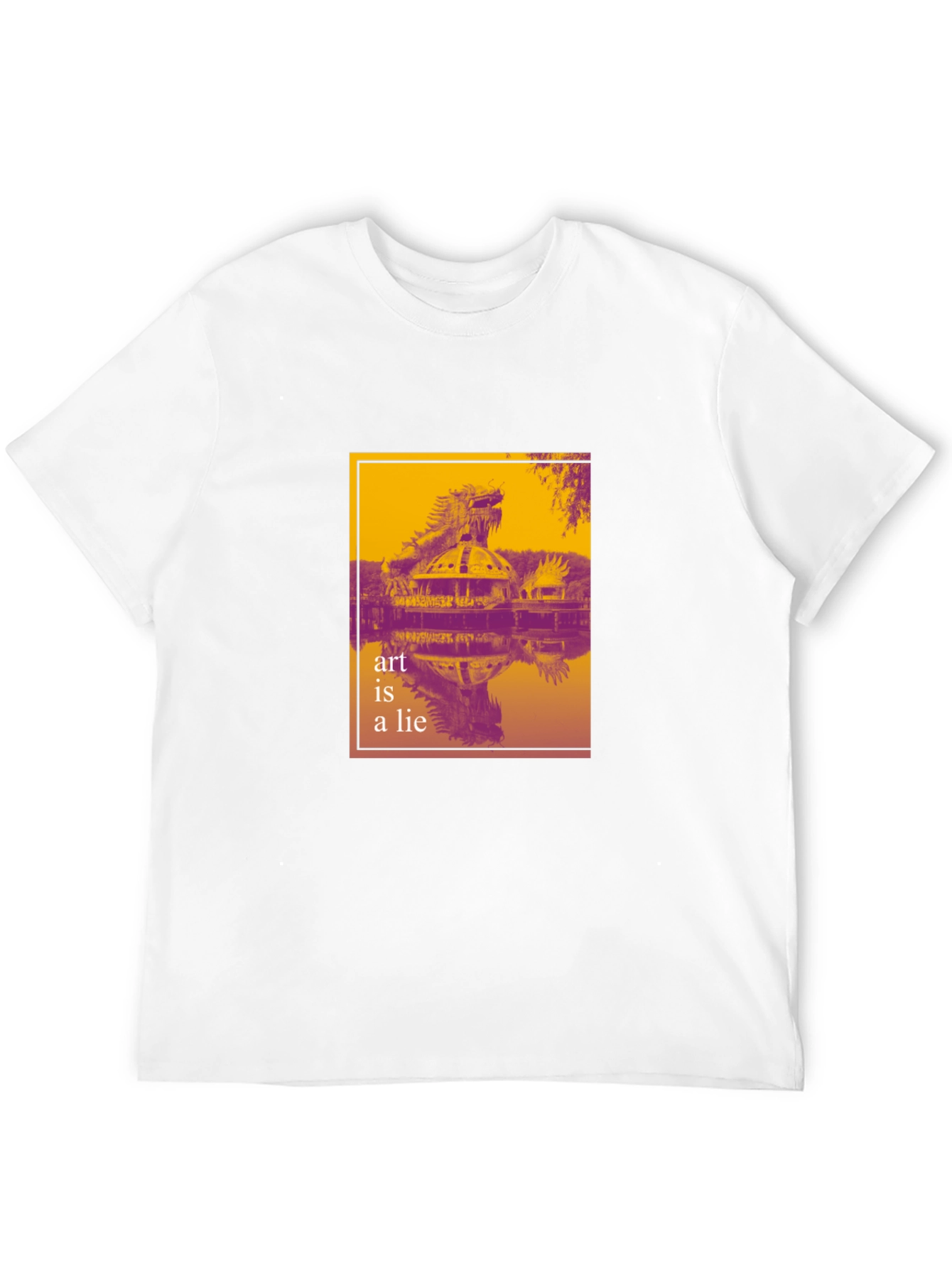 Art is a Lie Graphic T-Shirt