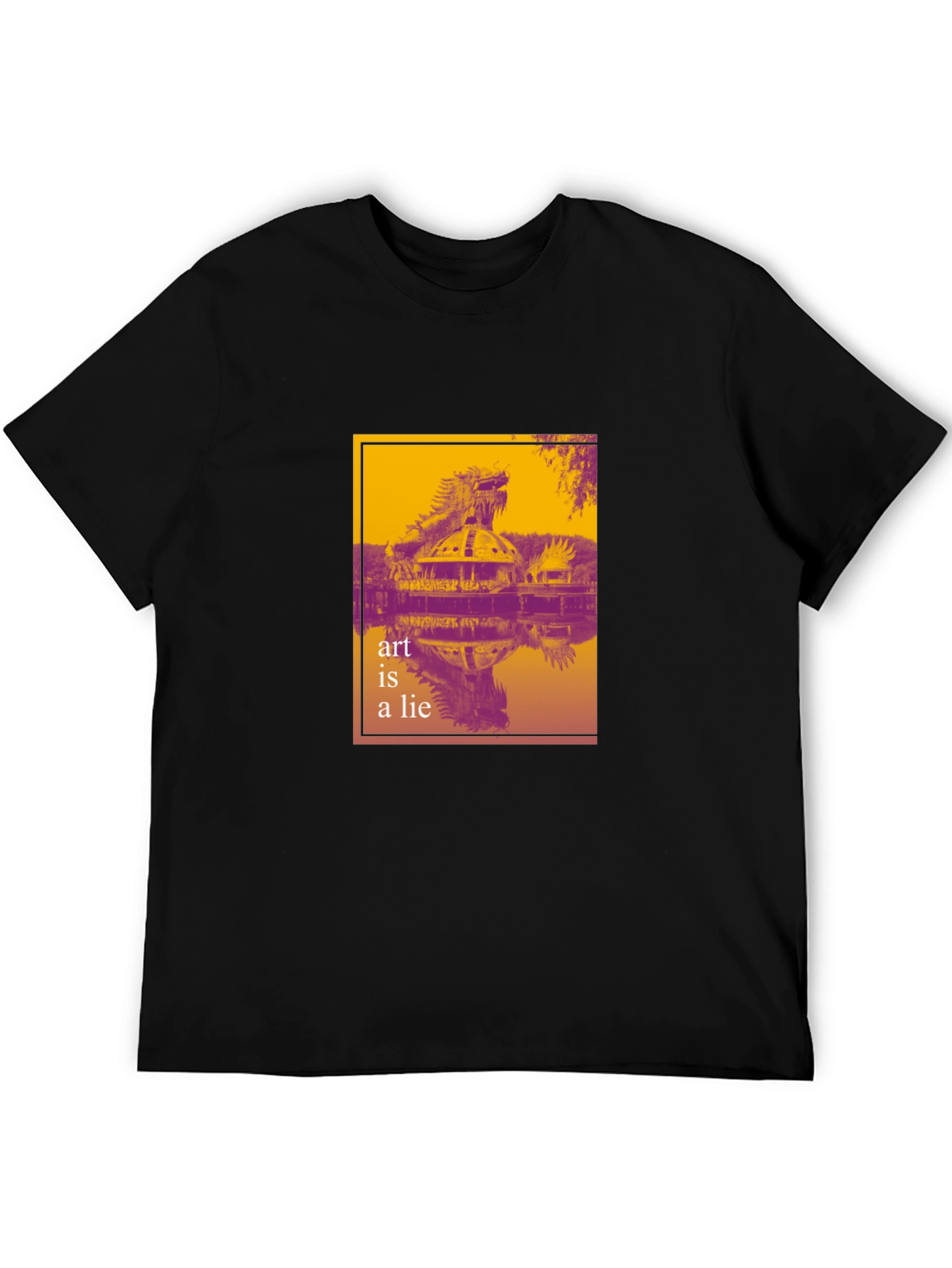 Art is a Lie Graphic T-Shirt
