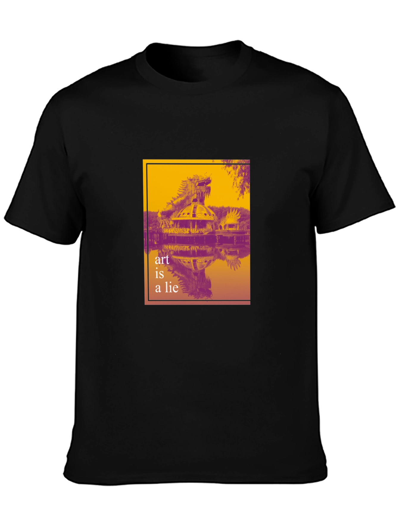 Art is a Lie Graphic T-Shirt