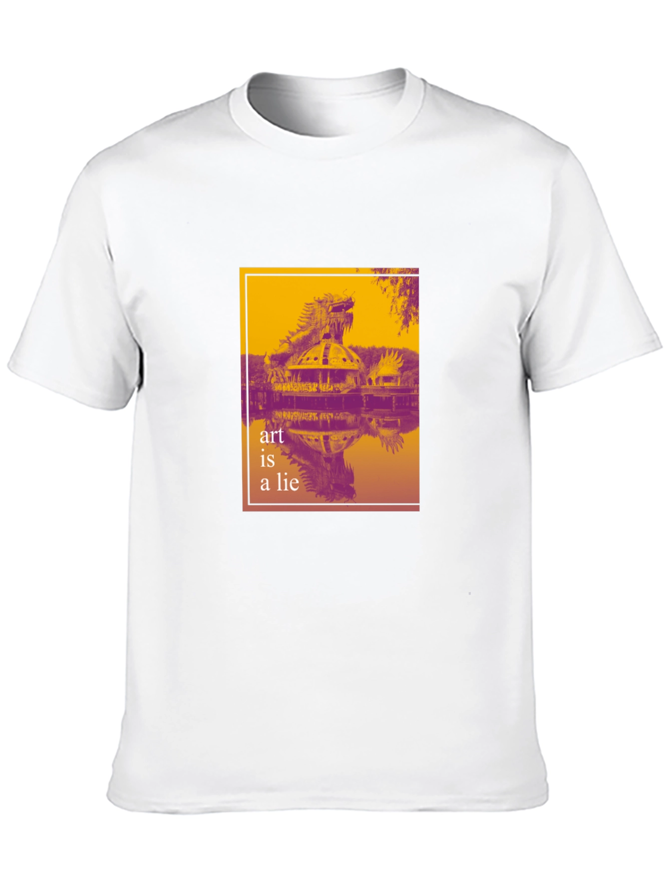 Art is a Lie Graphic T-Shirt