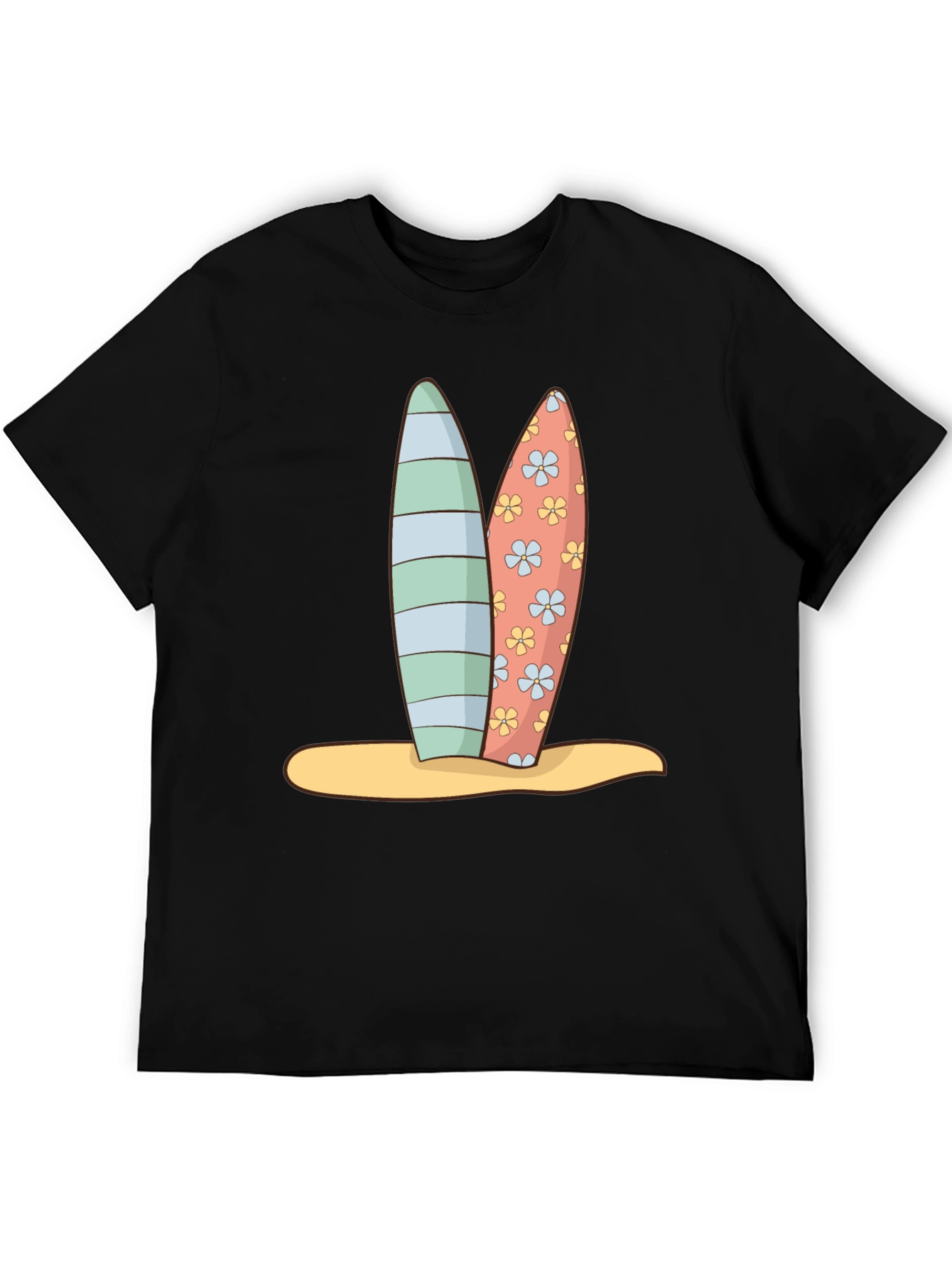 Surfboard Graphic Tee - Beach Vibes