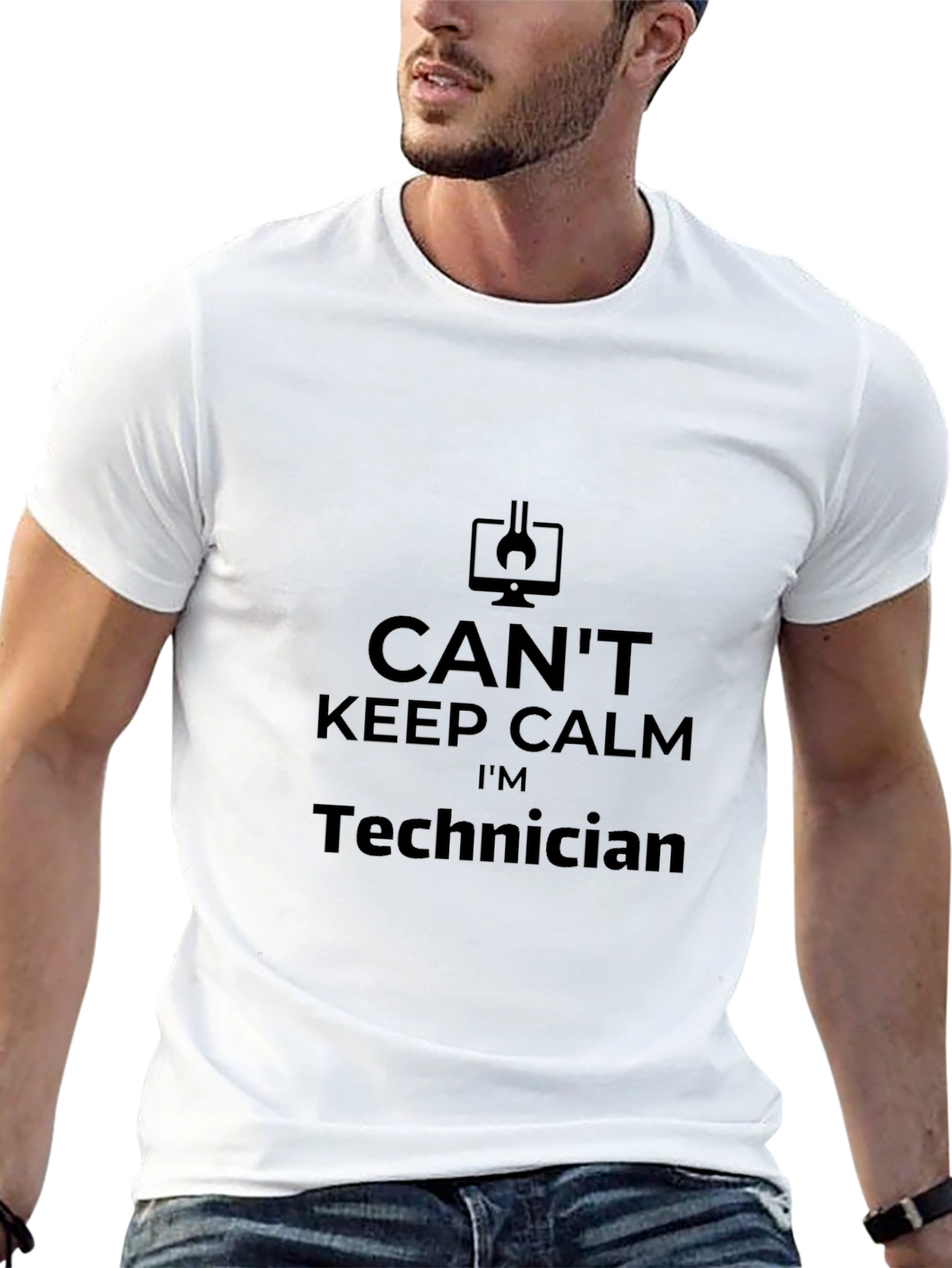 Technician T-Shirt: Cant Keep Calm