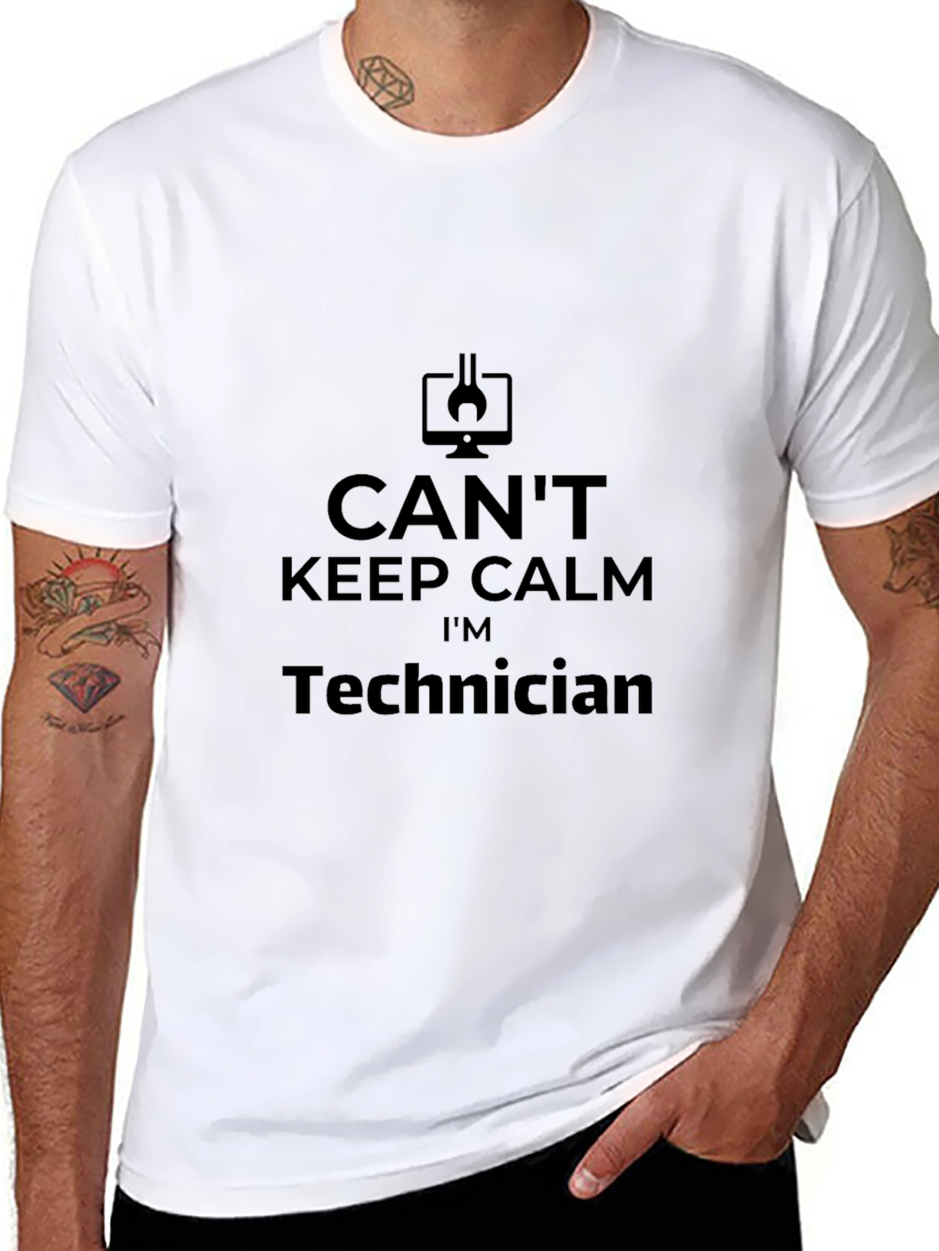 Technician T-Shirt: Cant Keep Calm