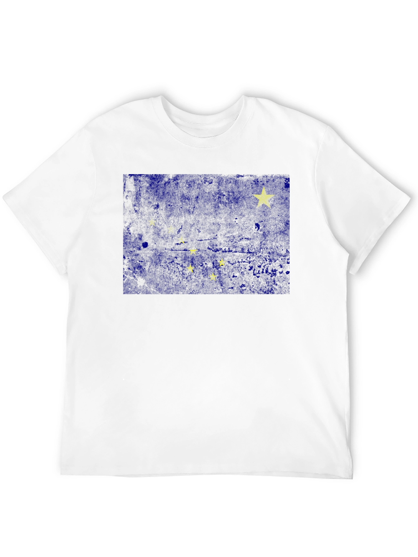 Alaska State Flag Black T-Shirt