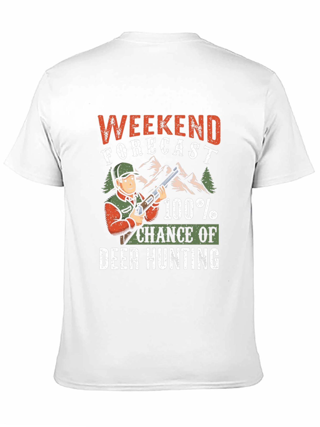 Weekend Forecast Deer Hunting T-Shirt