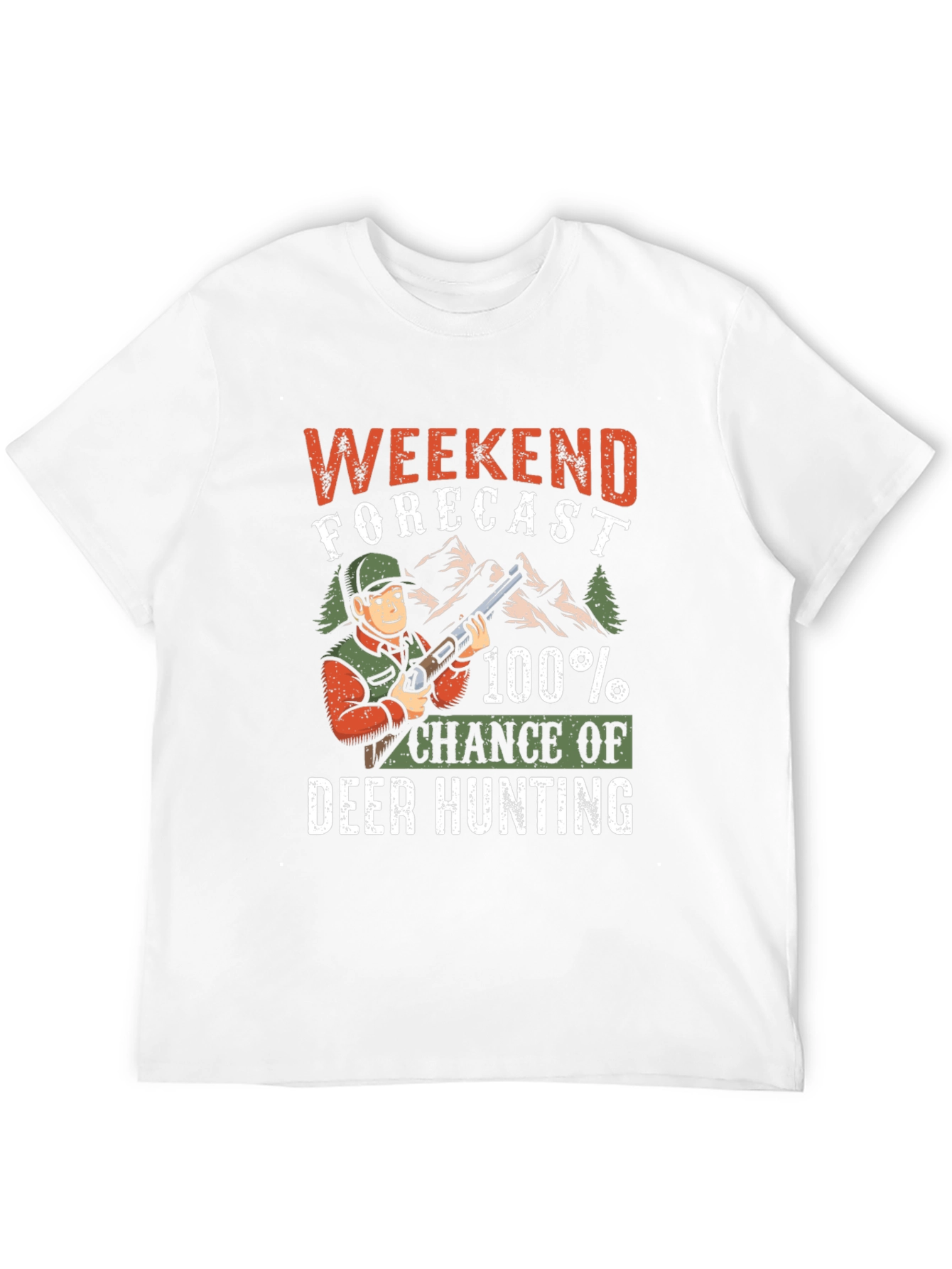 Weekend Forecast Deer Hunting T-Shirt