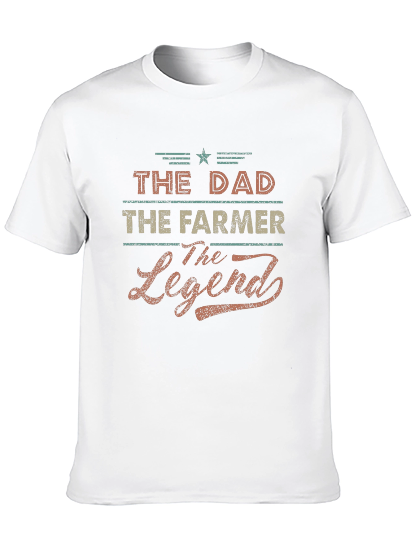 The Dad The Farmer The Legend Graphic Tee