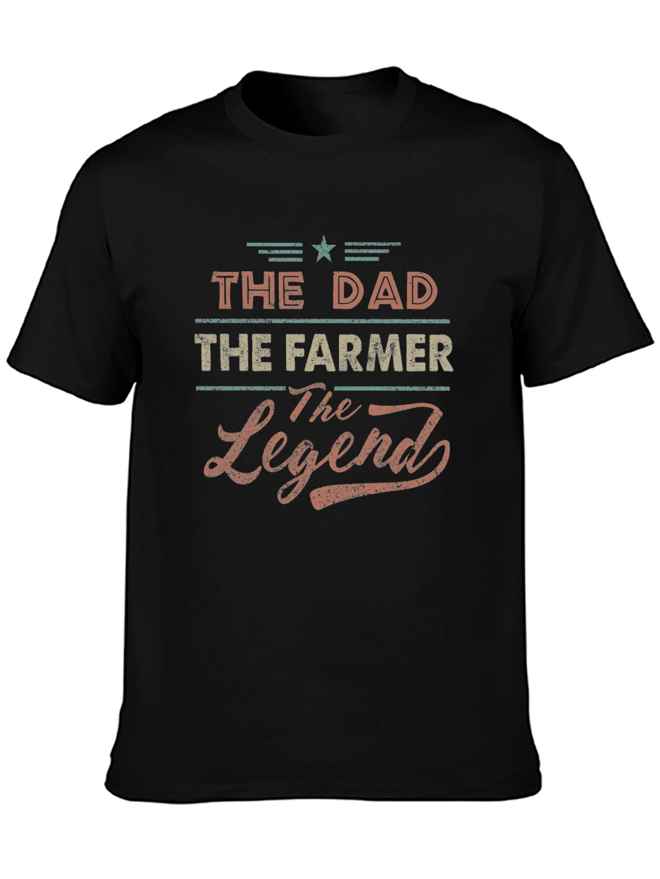 The Dad The Farmer The Legend Graphic Tee