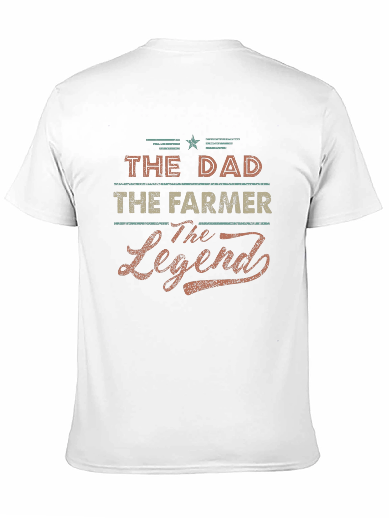The Dad The Farmer The Legend Graphic Tee