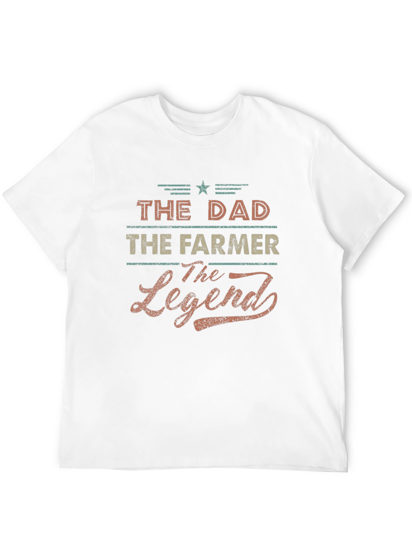 The Dad The Farmer The Legend Graphic Tee