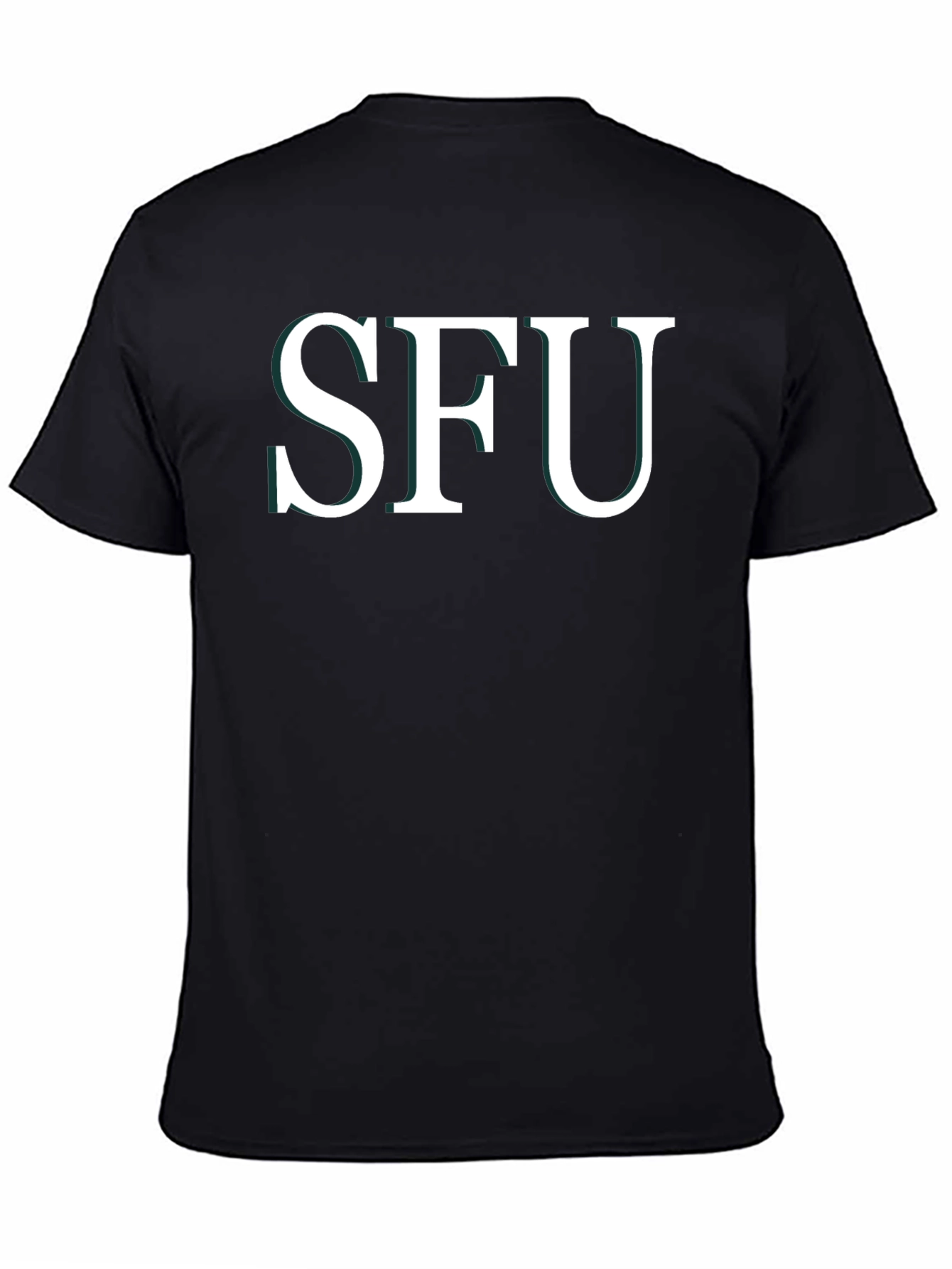 SFU Graphic Tee - Black Casual T-Shirt