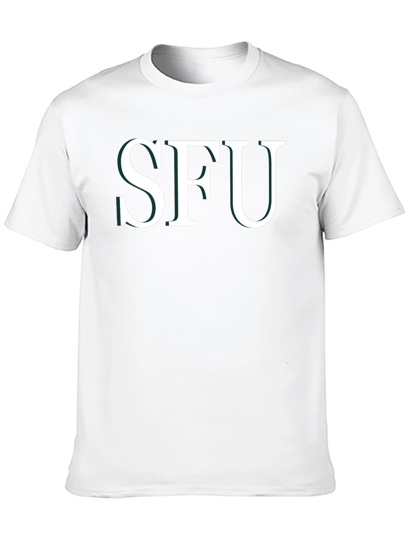 SFU Graphic Tee - Black Casual T-Shirt