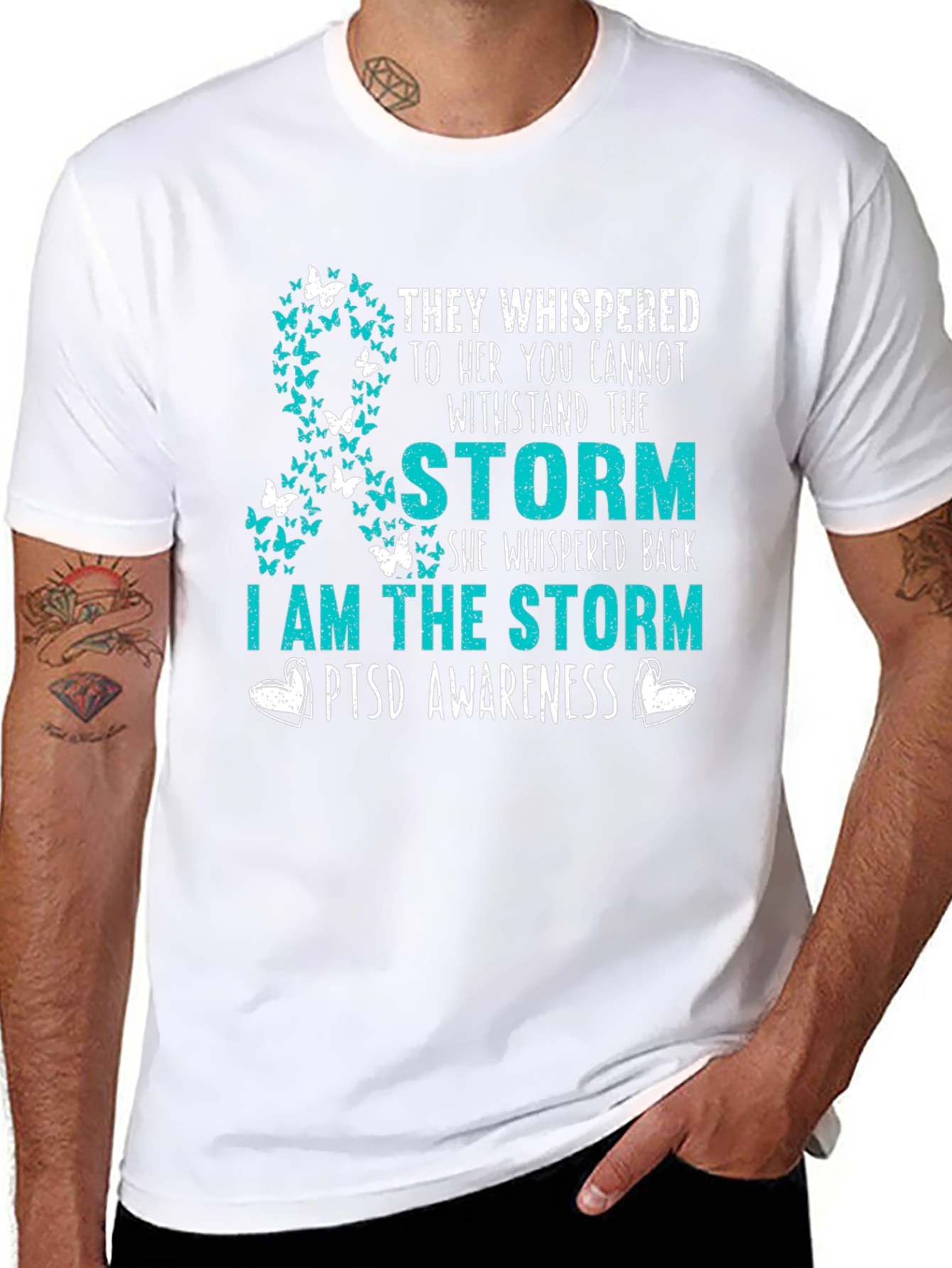 PTSD Awareness T-Shirt: I Am The Storm