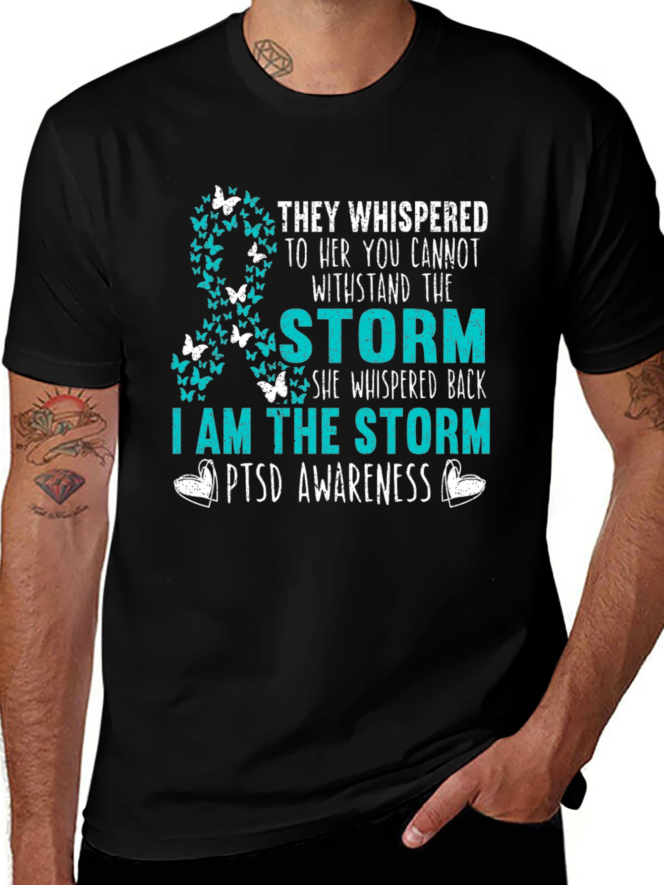PTSD Awareness T-Shirt: I Am The Storm