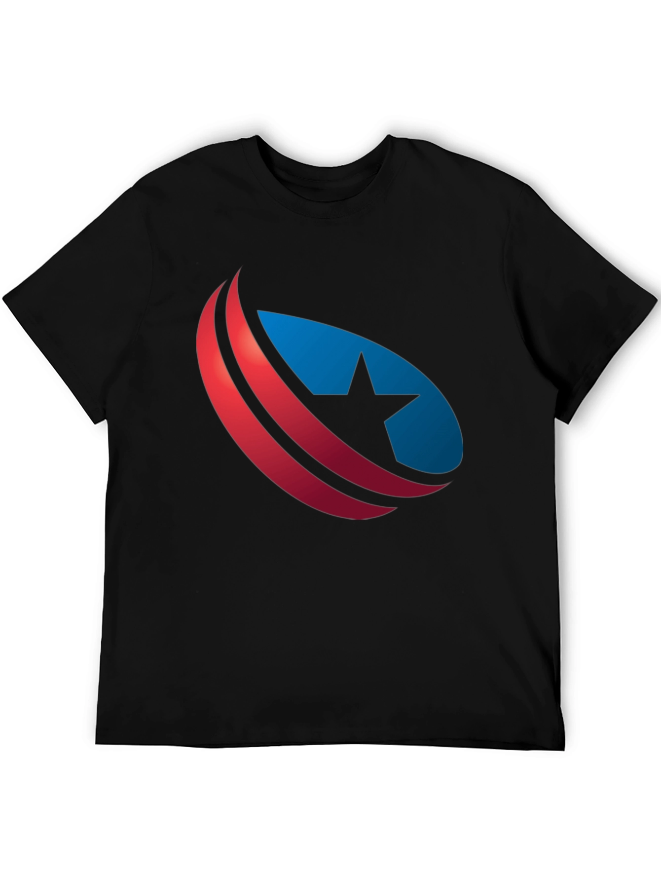 Star Graphic Black T-Shirt