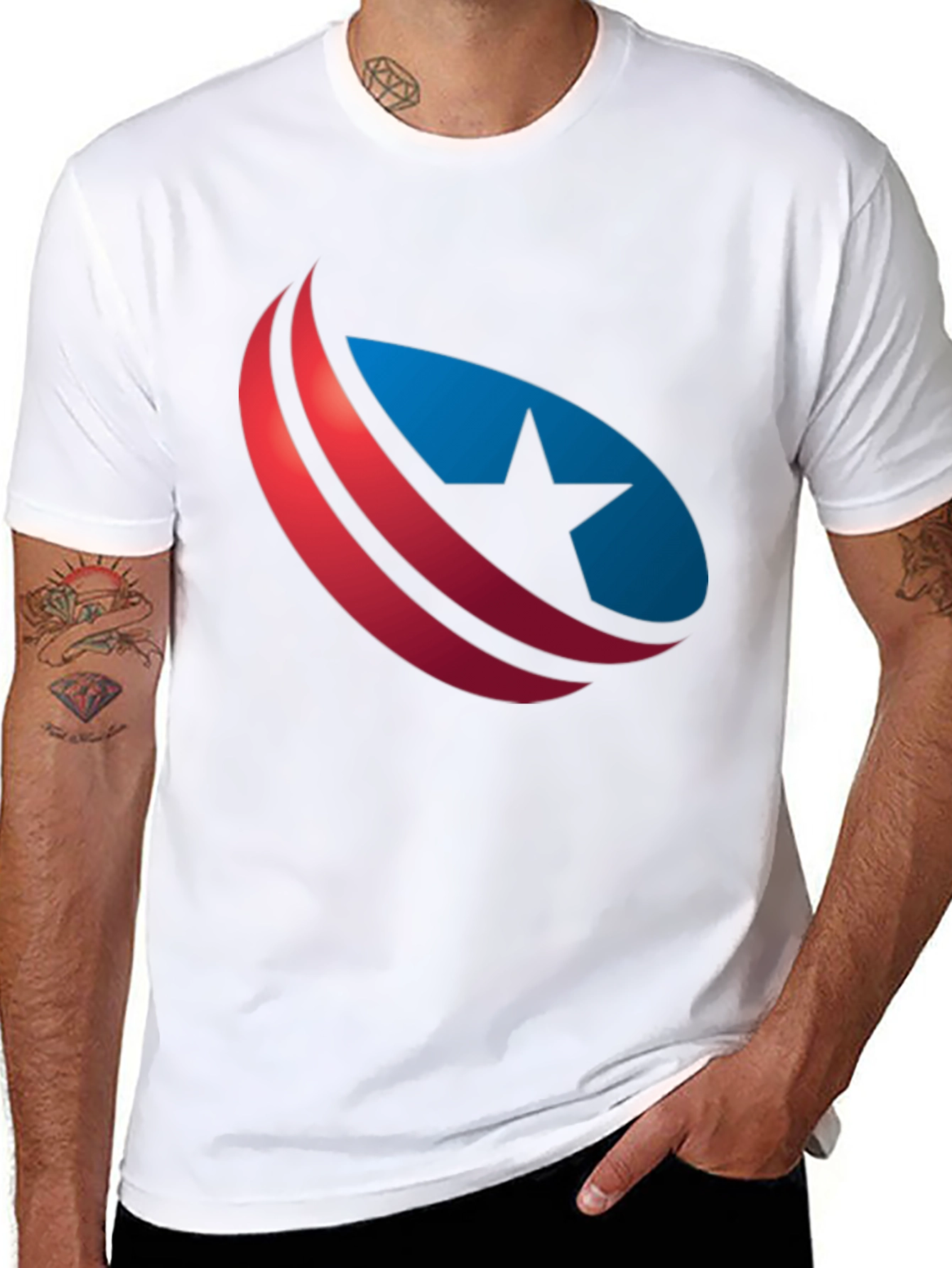 Star Graphic Black T-Shirt