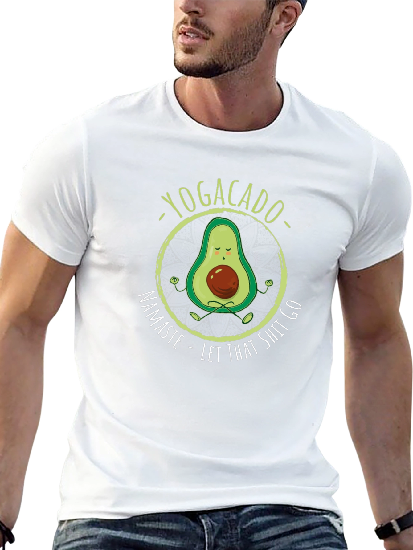 Yoga Avocado Graphic Tee