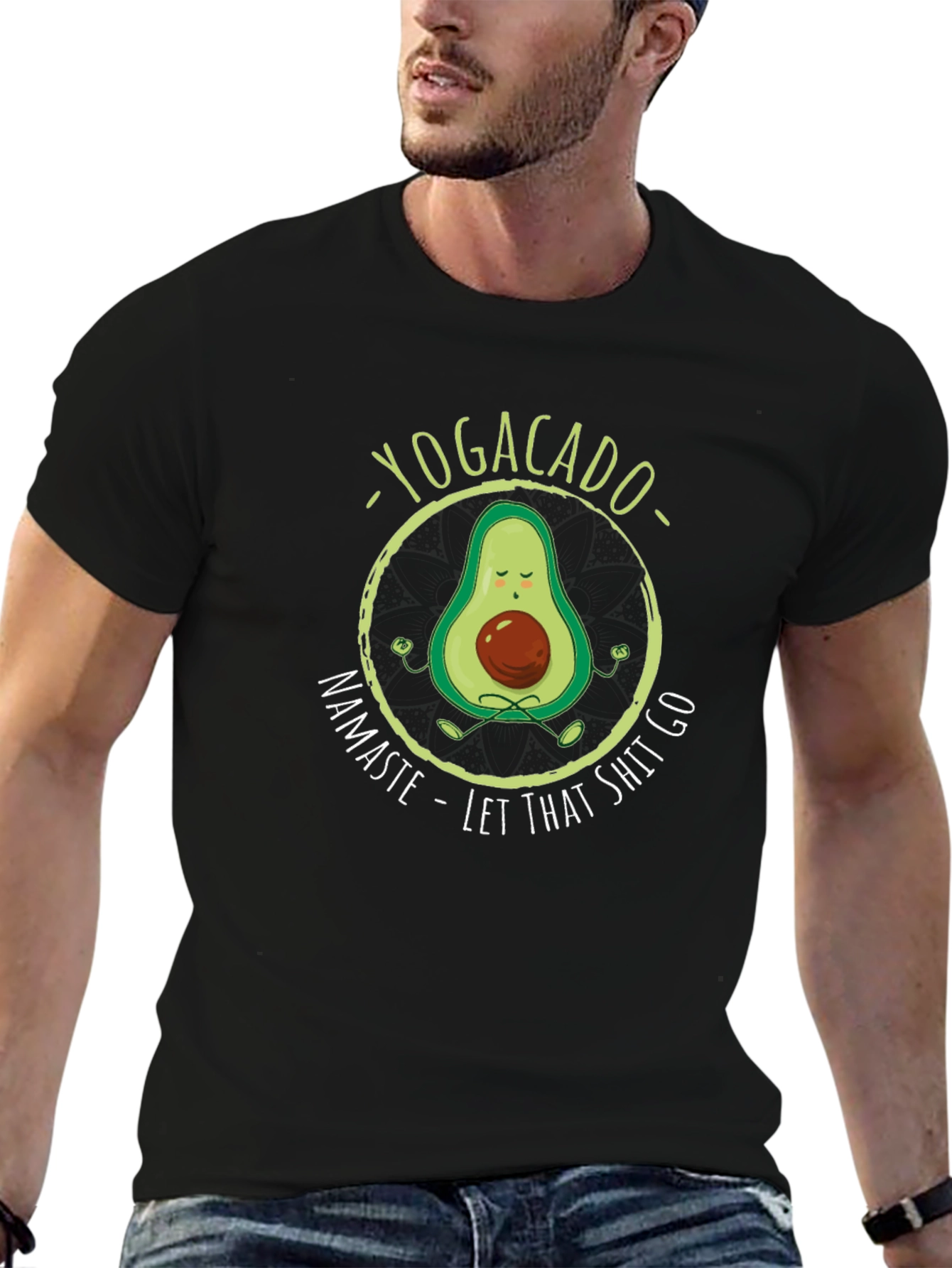 Yoga Avocado Graphic Tee