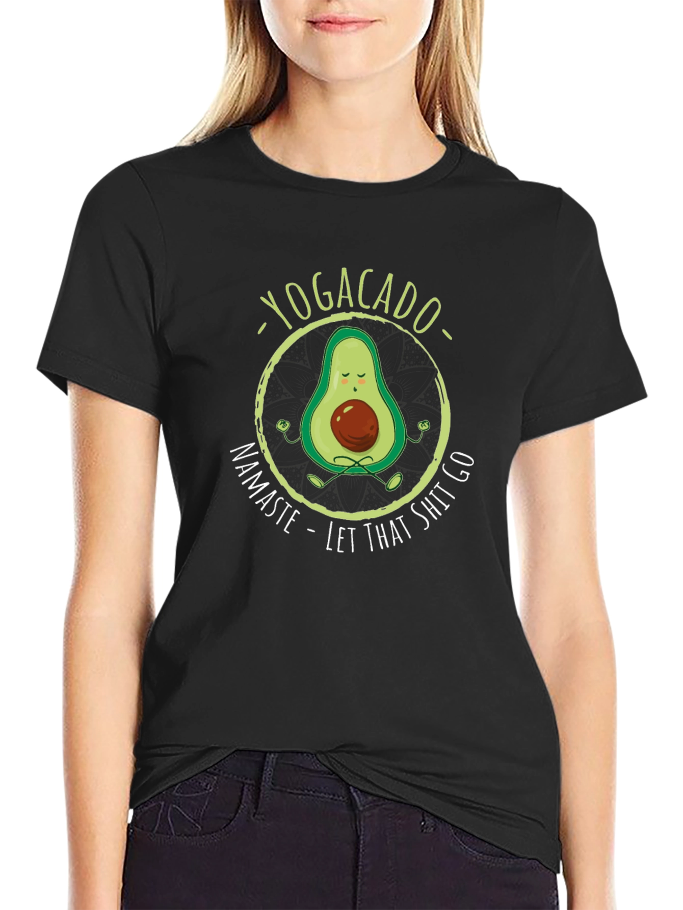 Yoga Avocado Graphic Tee