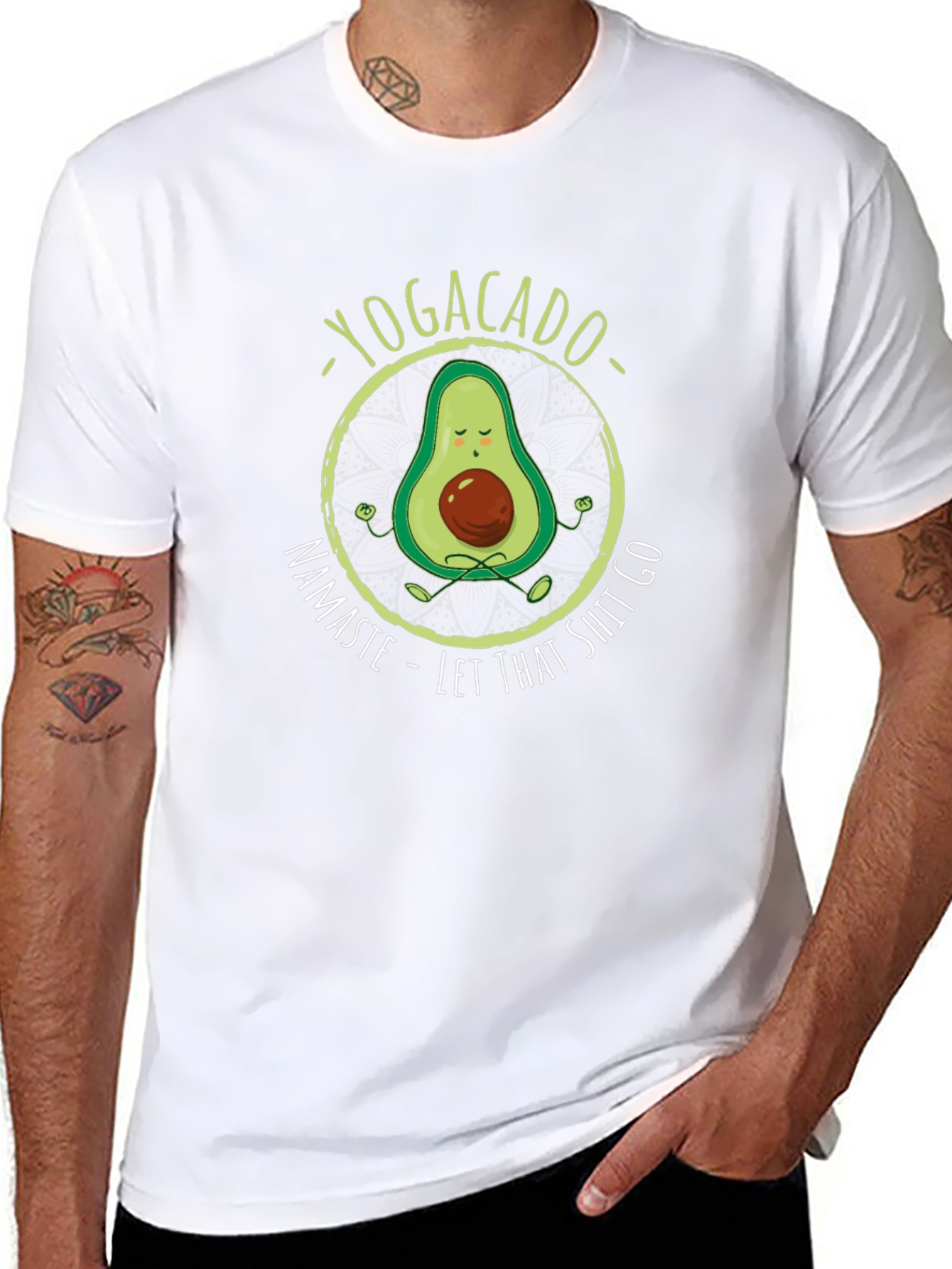 Yoga Avocado Graphic Tee