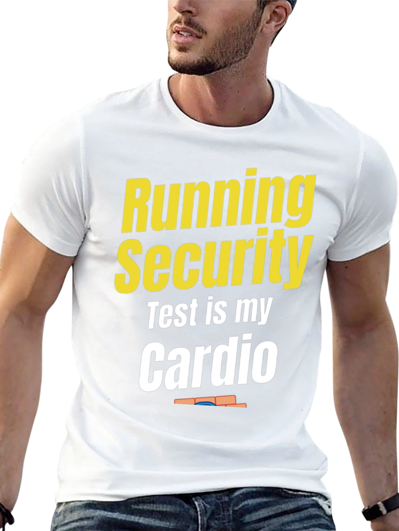 Running Security Test Cardio Black T-Shirt