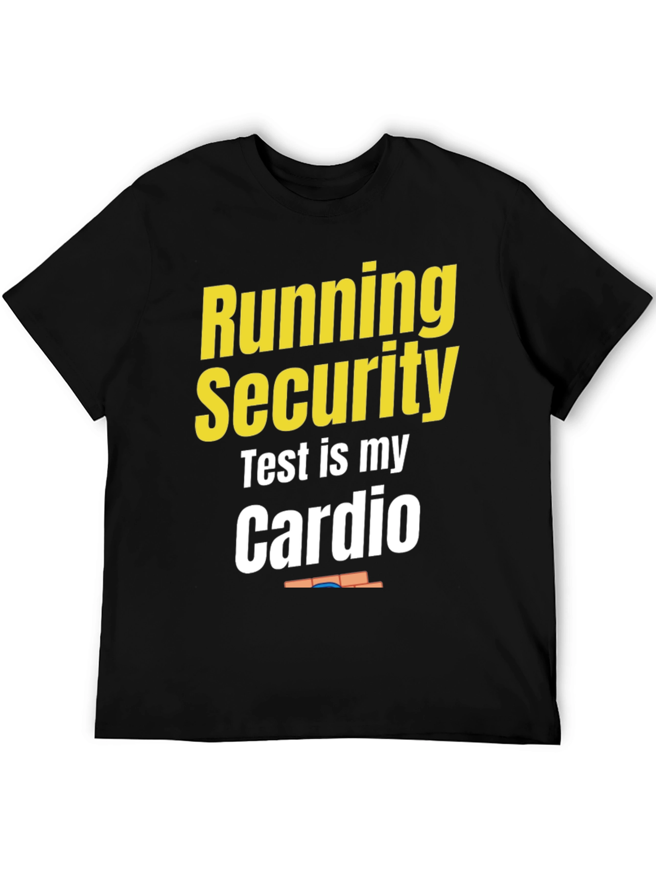 Running Security Test Cardio Black T-Shirt