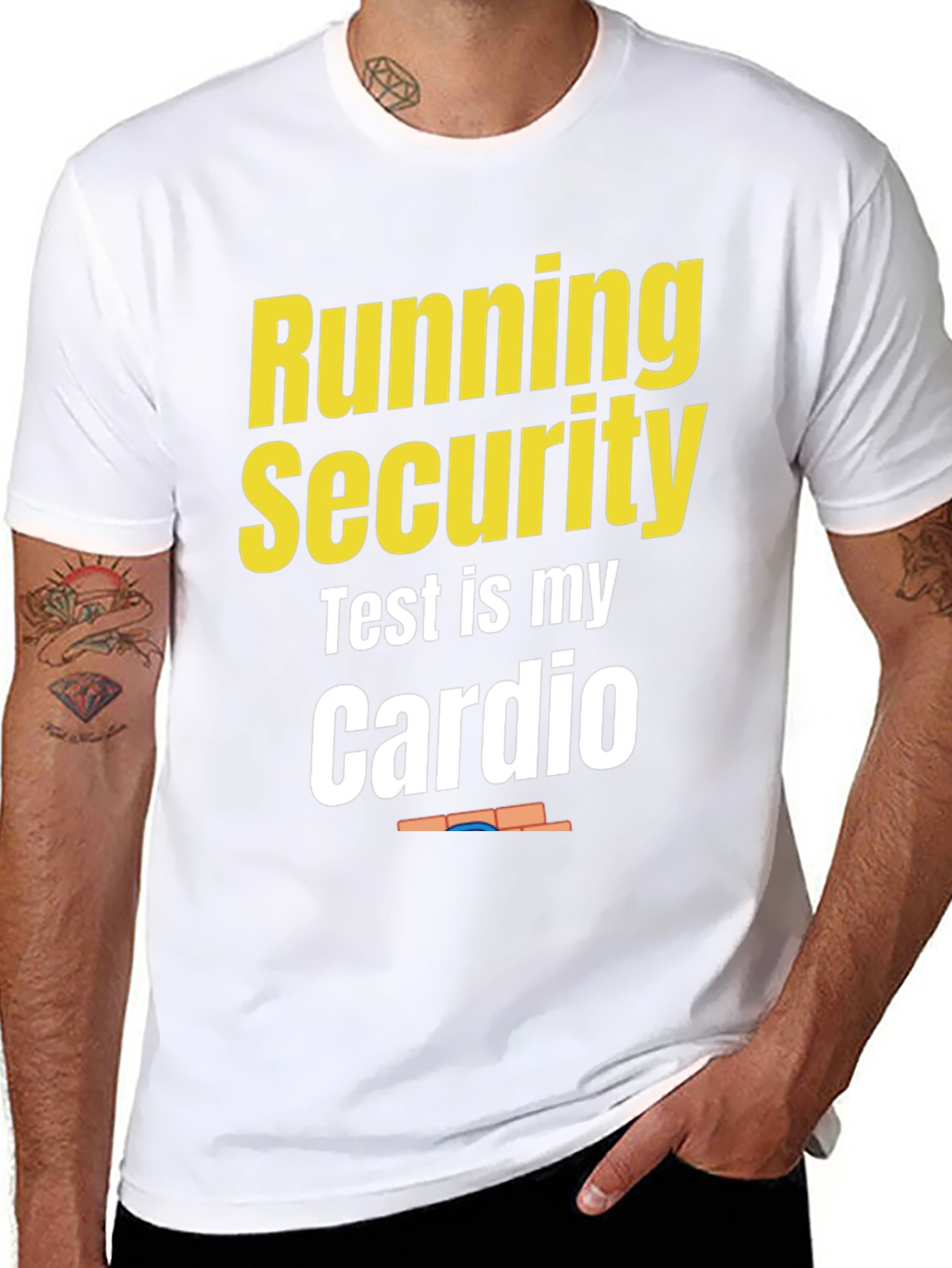 Running Security Test Cardio Black T-Shirt