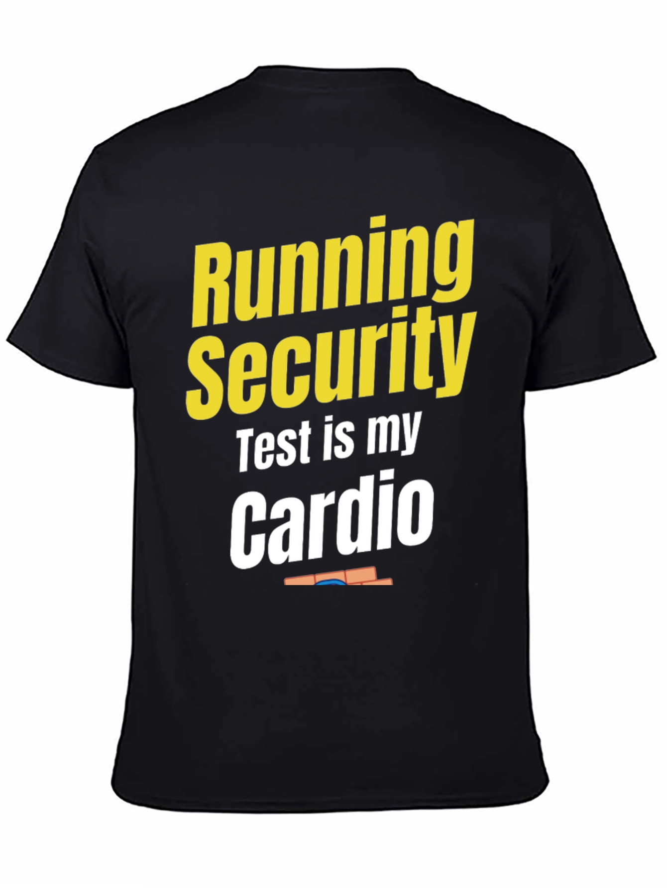 Running Security Test Cardio Black T-Shirt