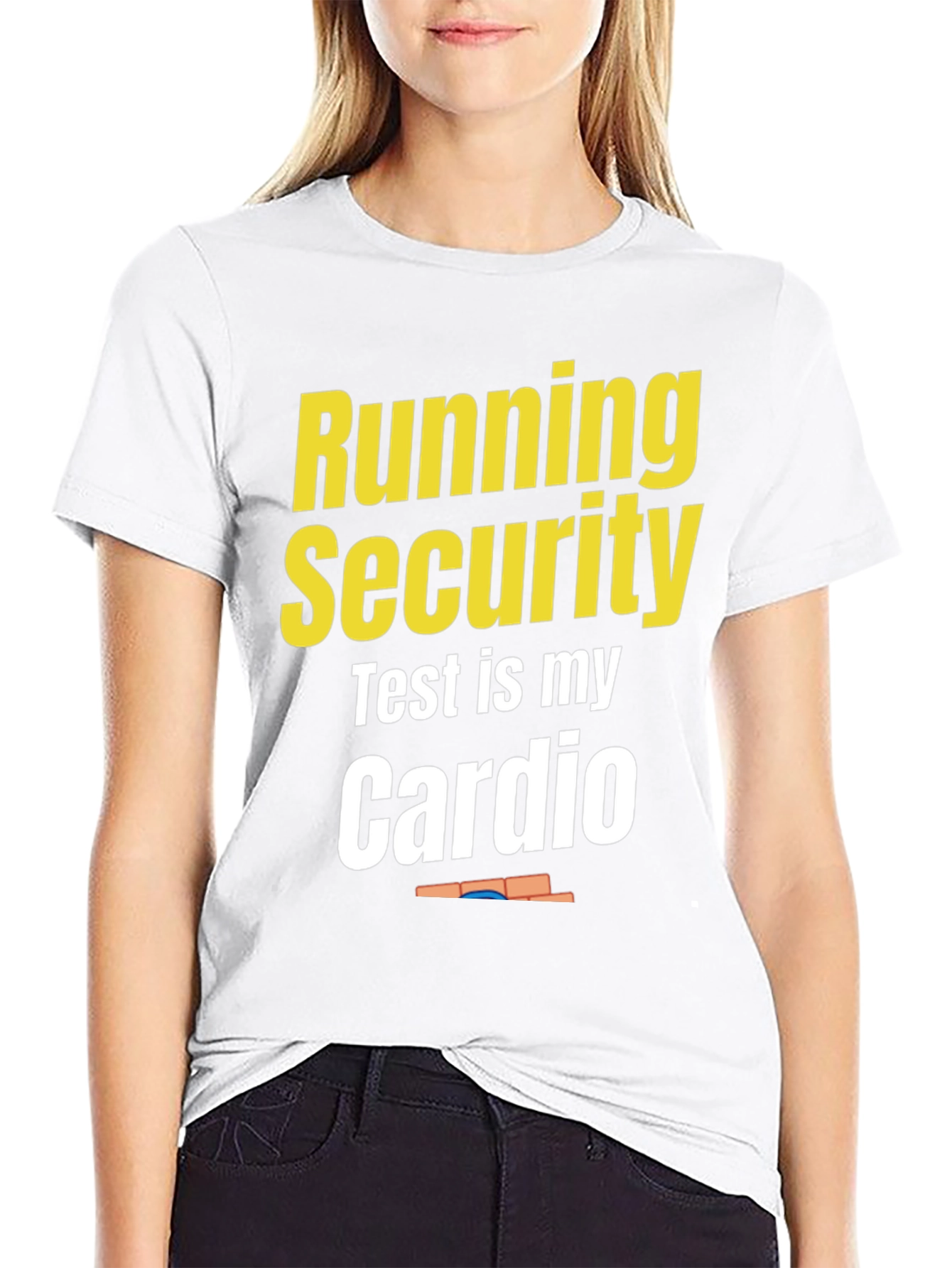 Running Security Test Cardio Black T-Shirt