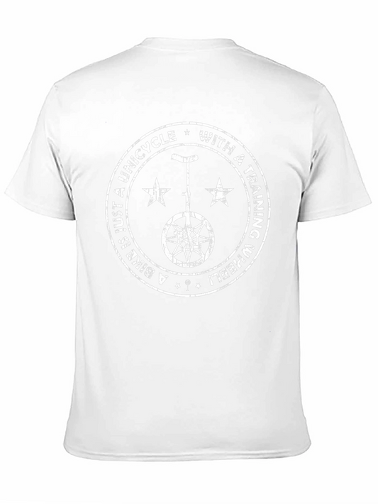 Unicycle Training Wheel Graphic Tee