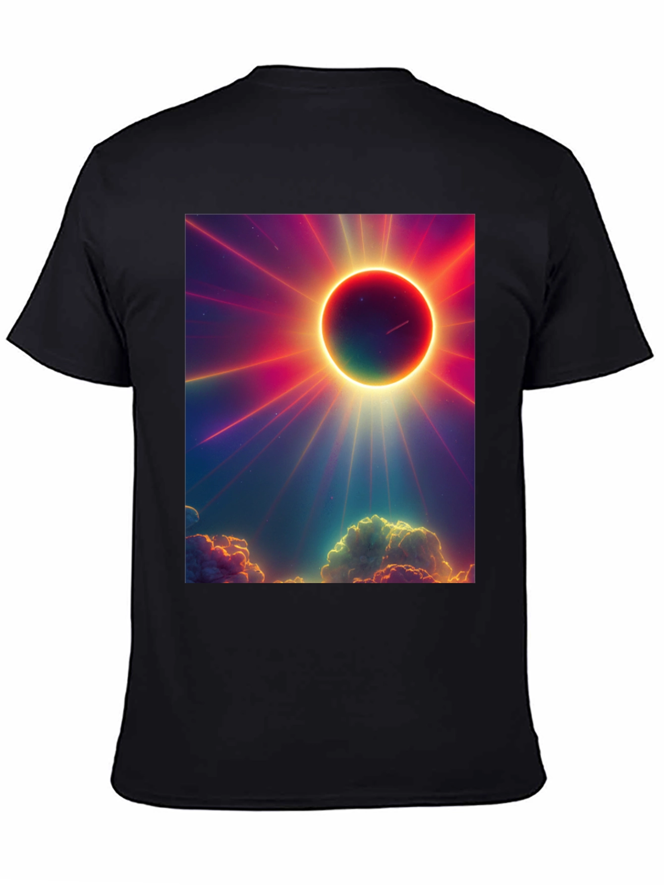 Celestial Eclipse Graphic T-Shirt