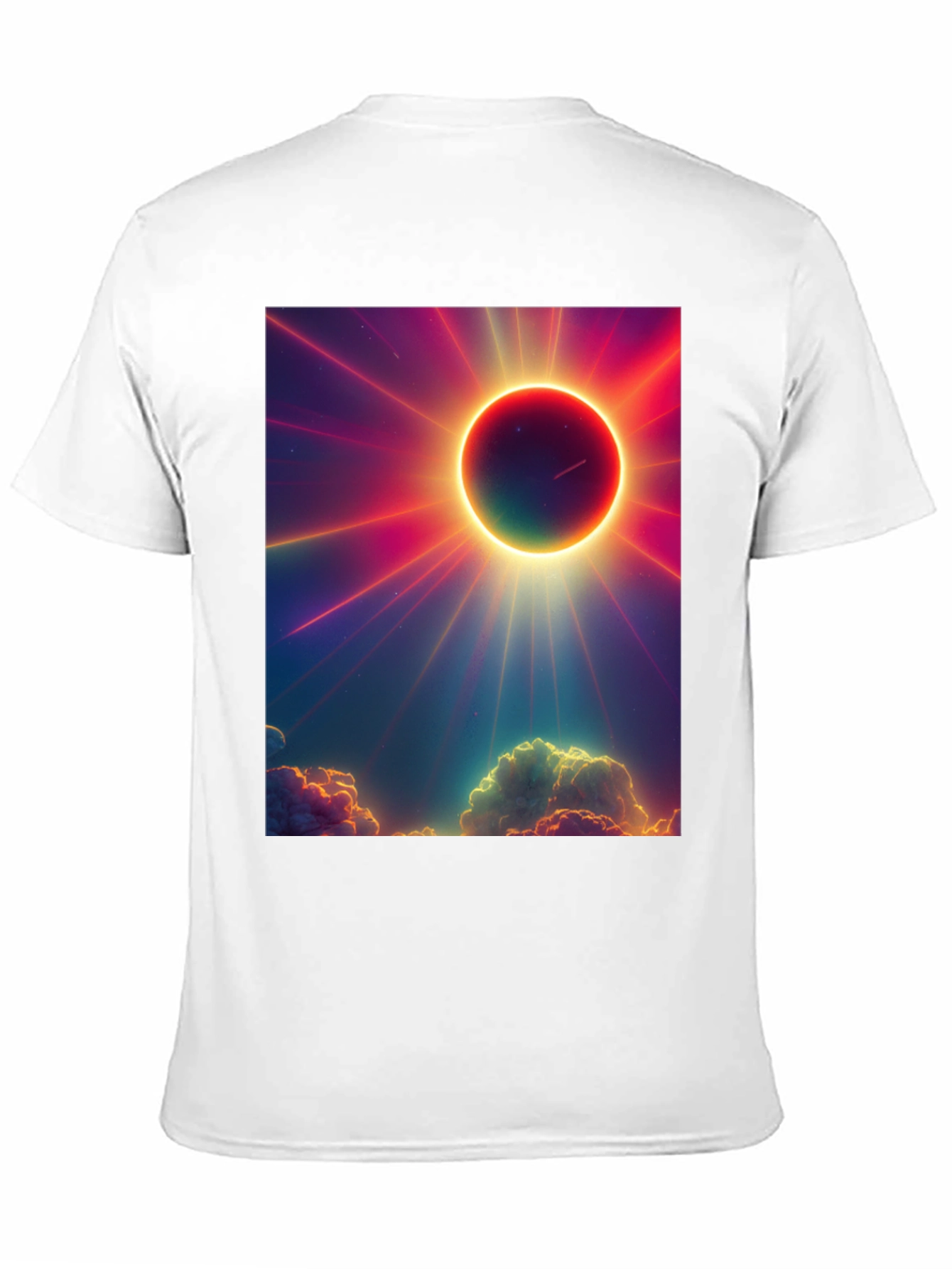 Celestial Eclipse Graphic T-Shirt
