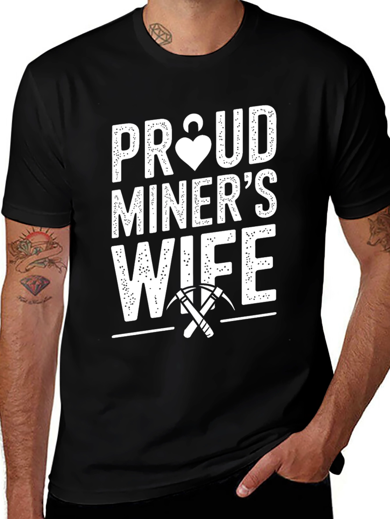 Proud Miners Wife T-Shirt