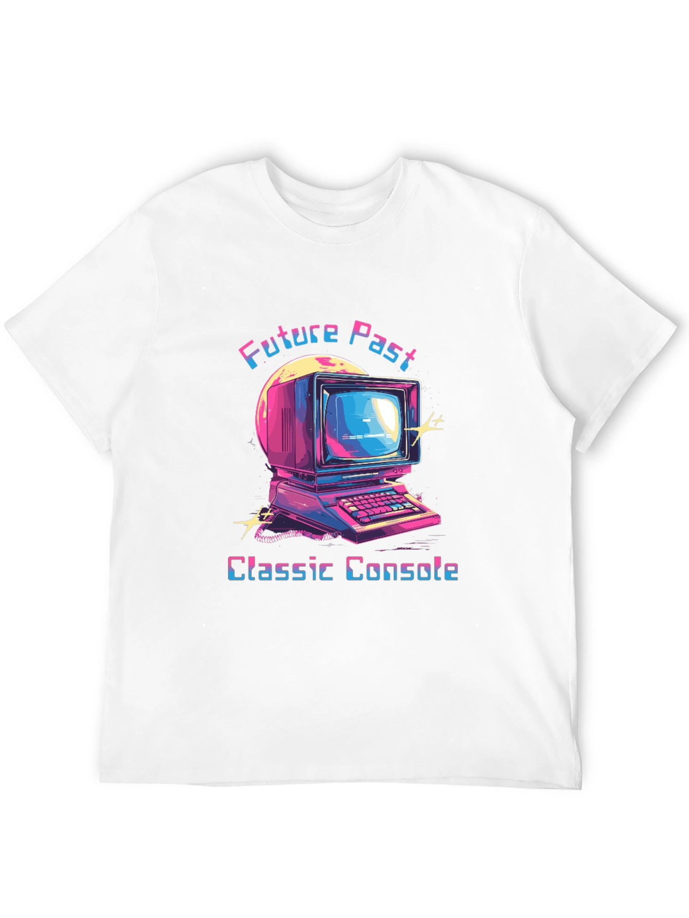 Retro Future Past Console T-Shirt