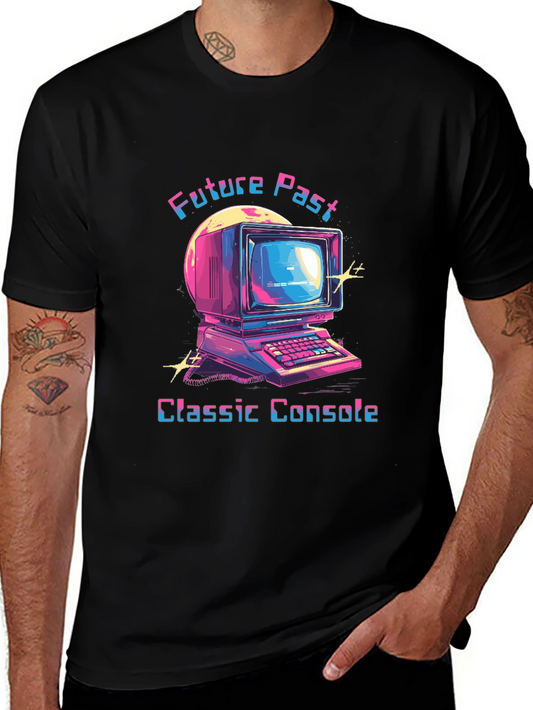 Retro Future Past Console T-Shirt