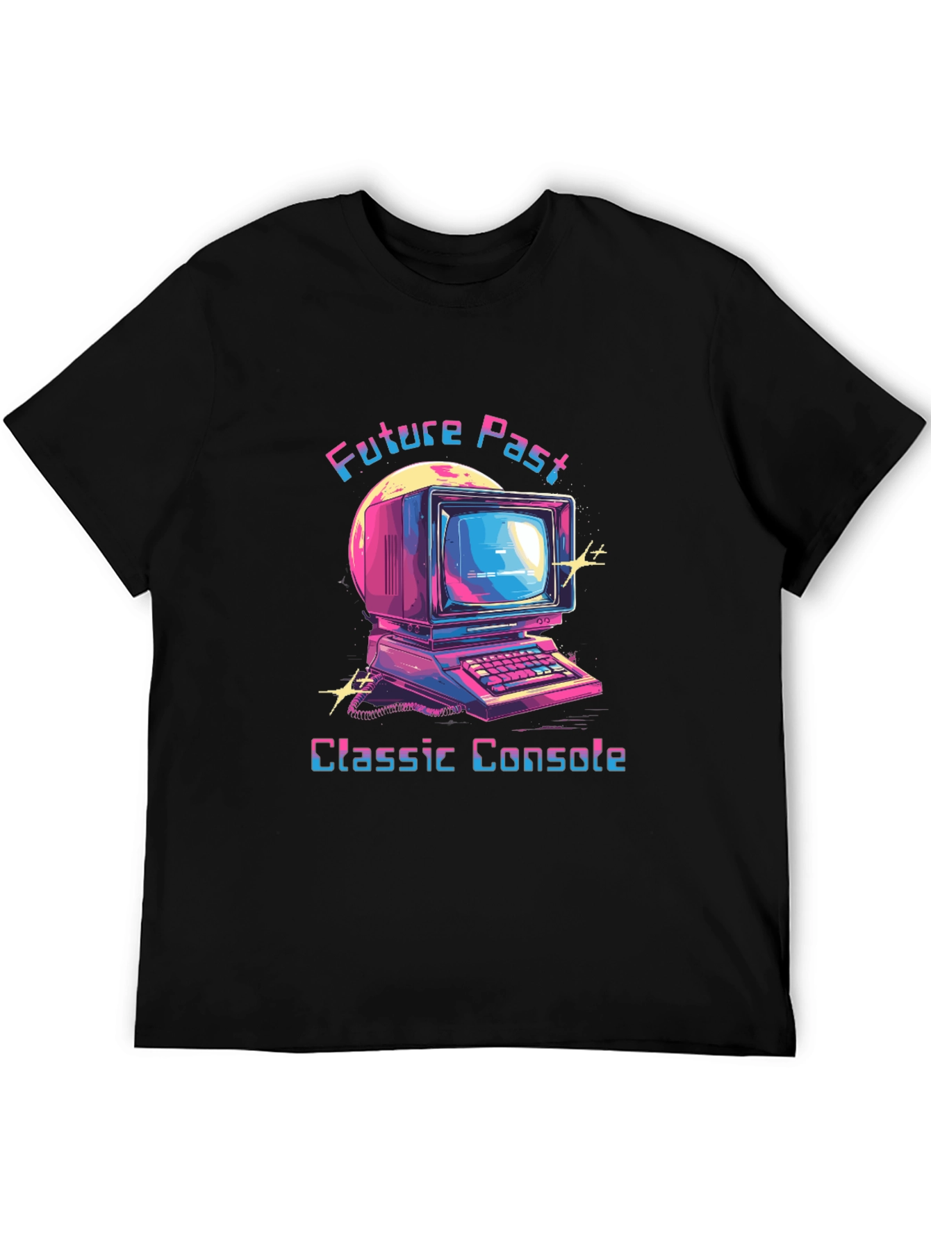 Retro Future Past Console T-Shirt