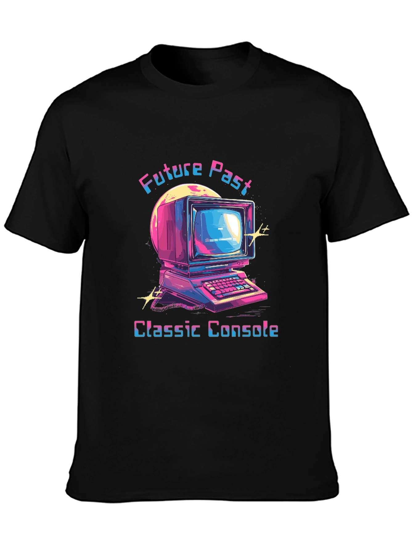 Retro Future Past Console T-Shirt