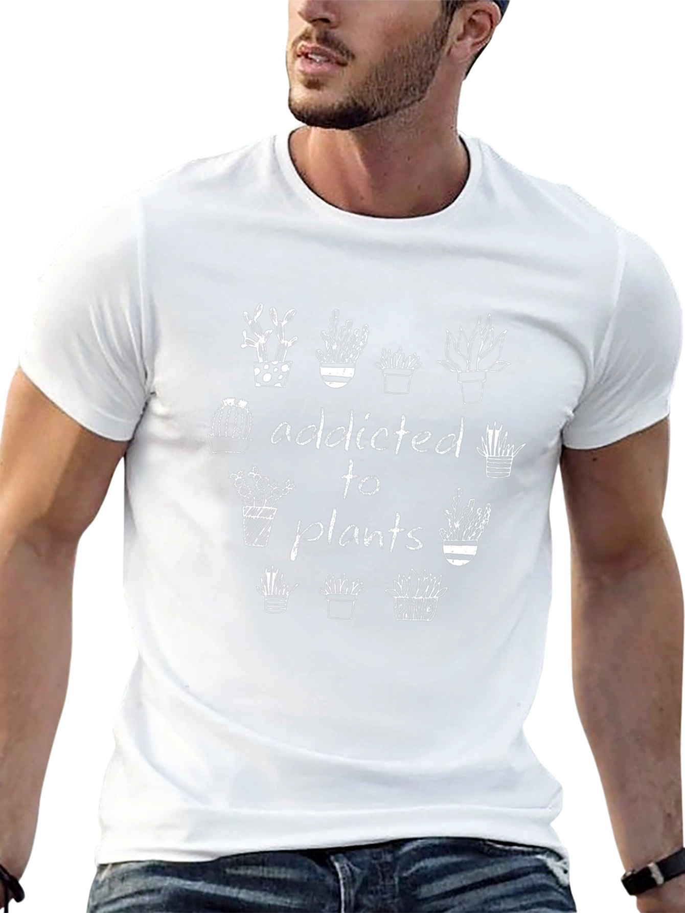 Addicted to Plants Graphic T-Shirt