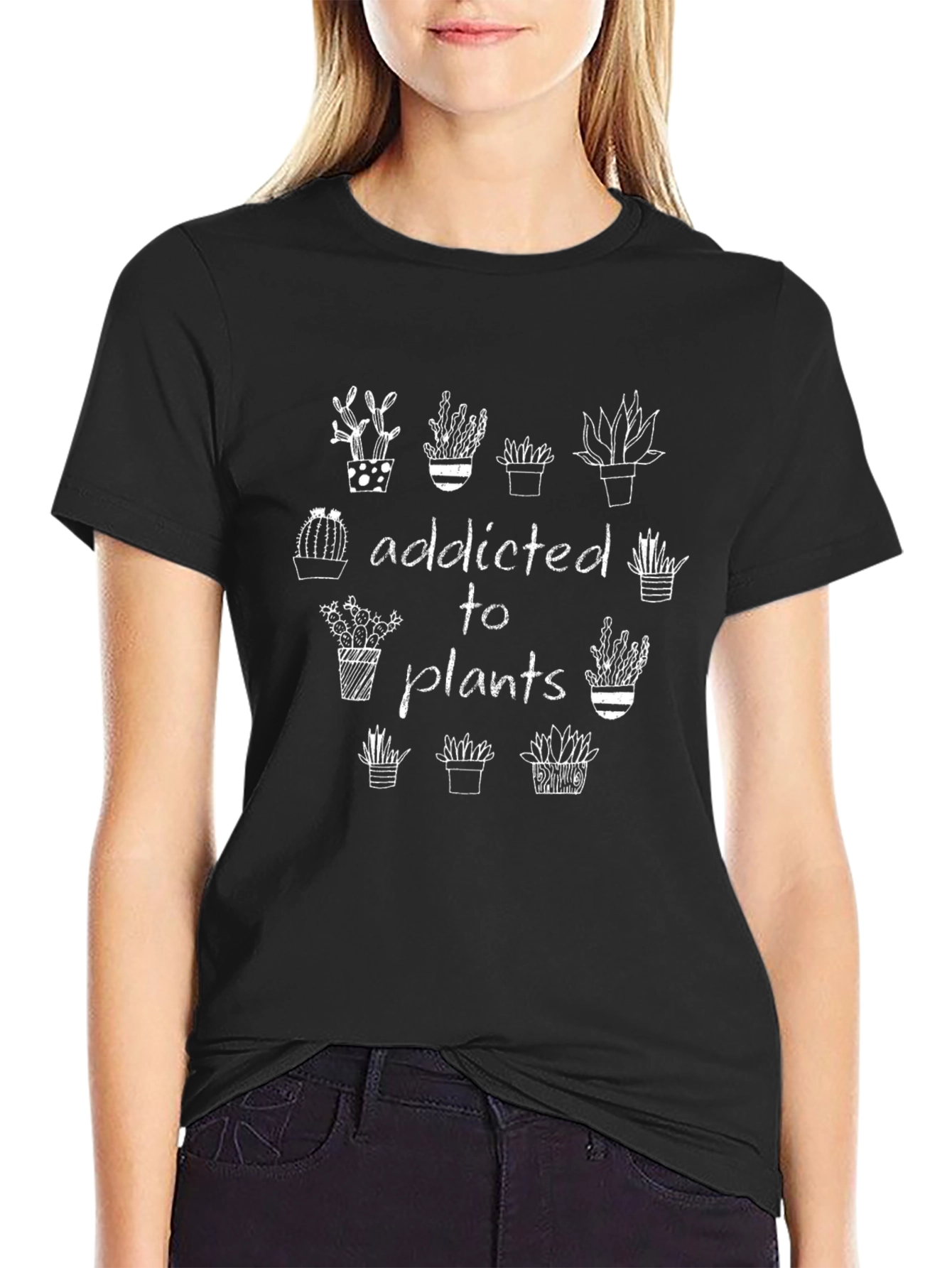 Addicted to Plants Graphic T-Shirt