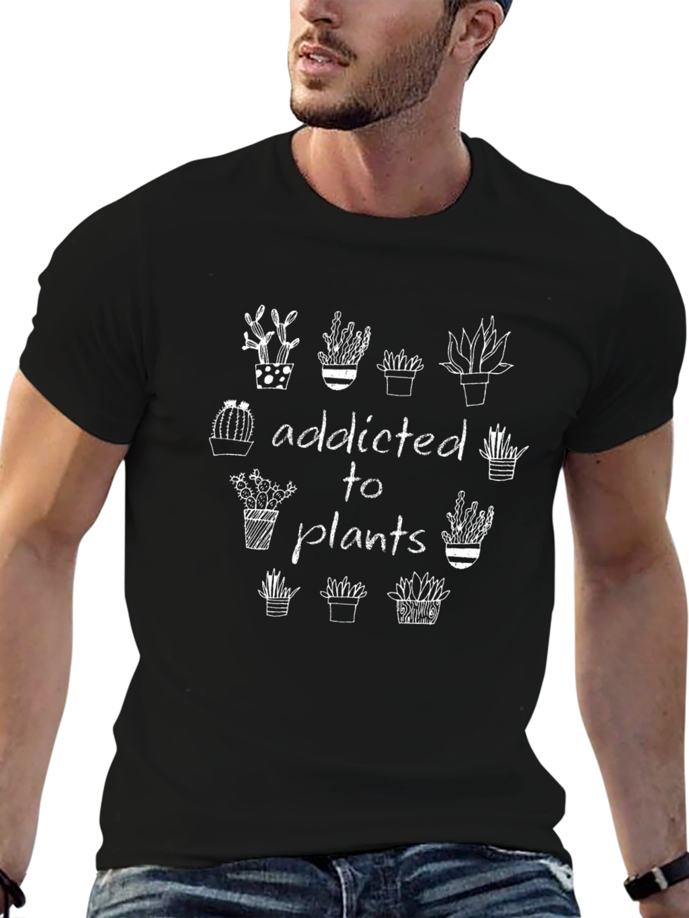 Addicted to Plants Graphic T-Shirt