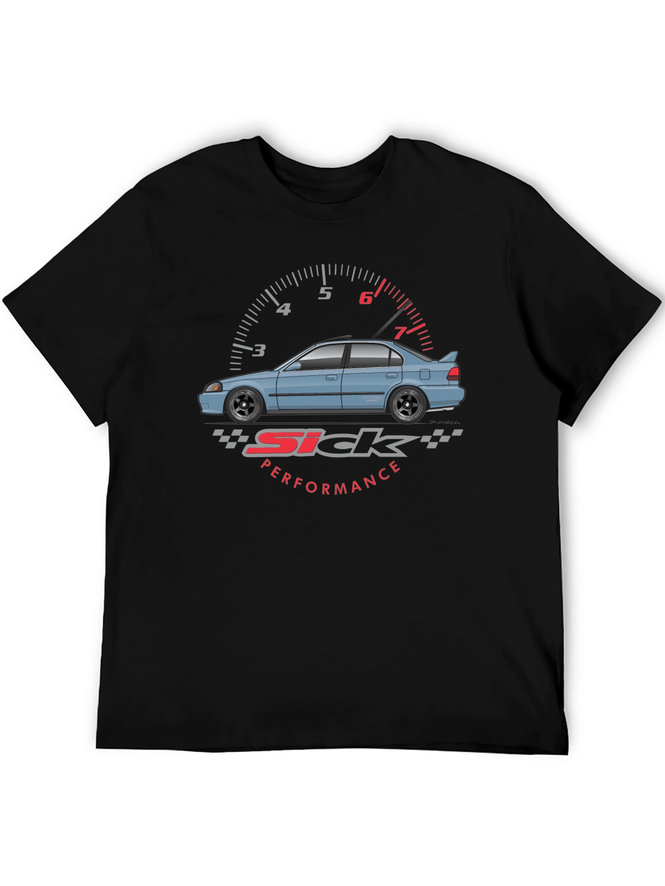 Sick Performance Car Graphic T-Shirt