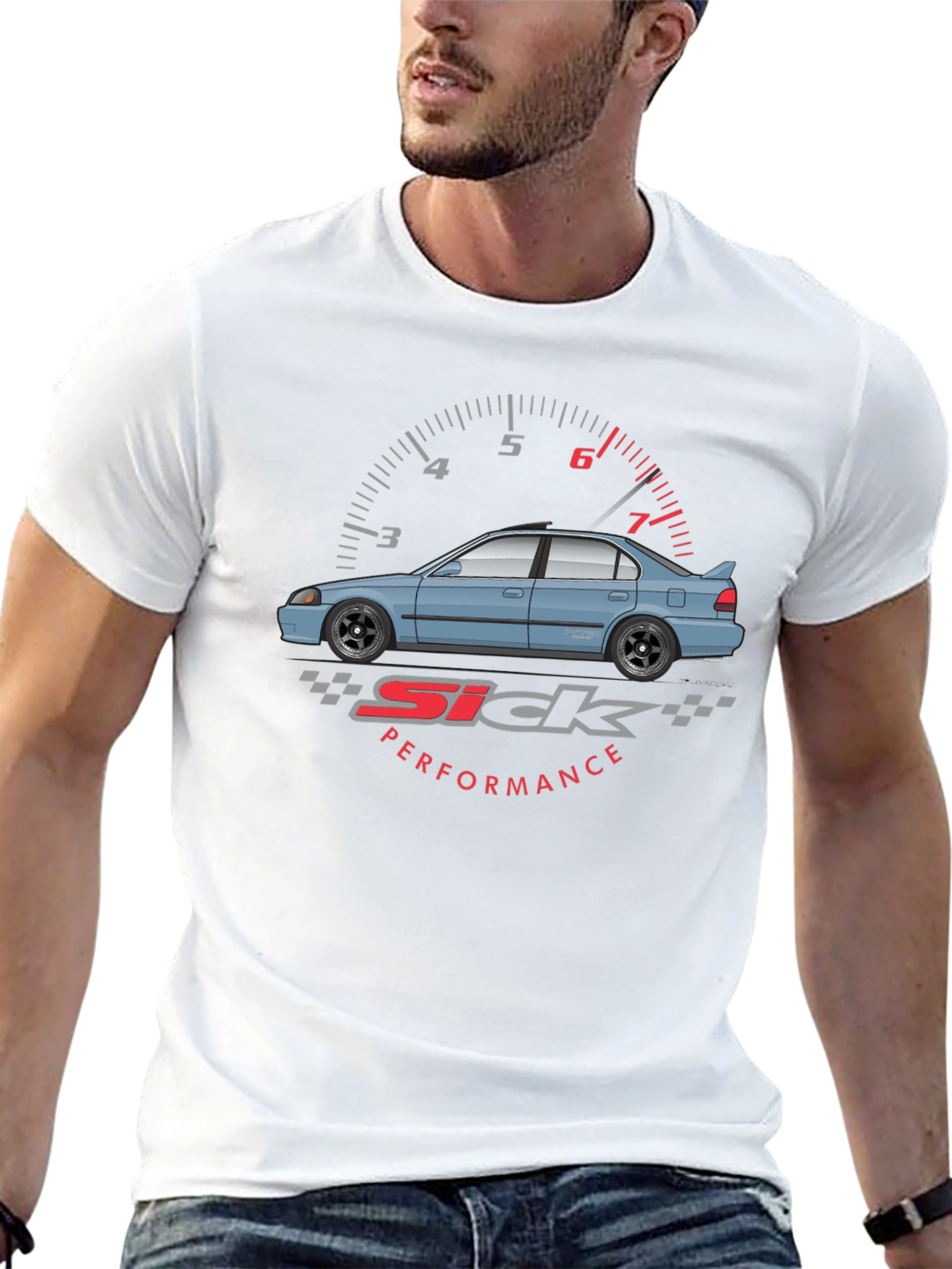 Sick Performance Car Graphic T-Shirt